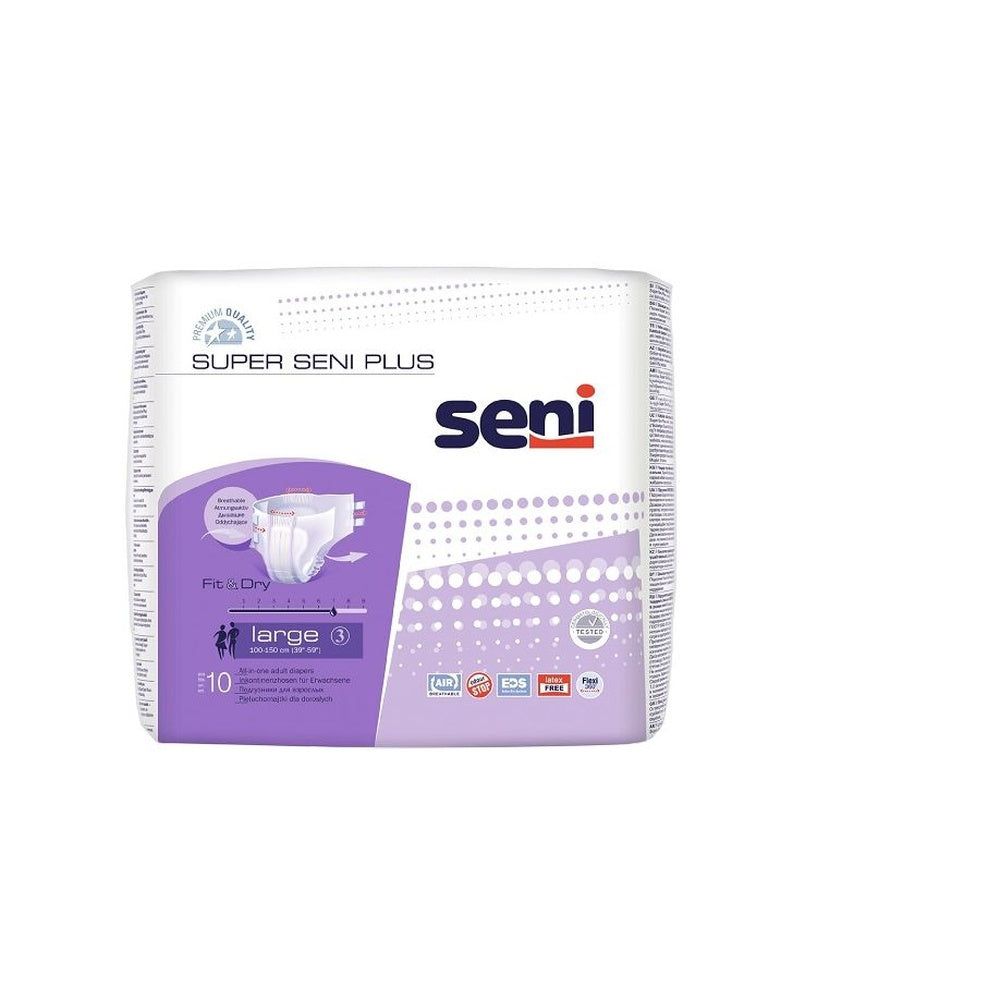 Seni Super Plus Inkontinenzslip L 10 St