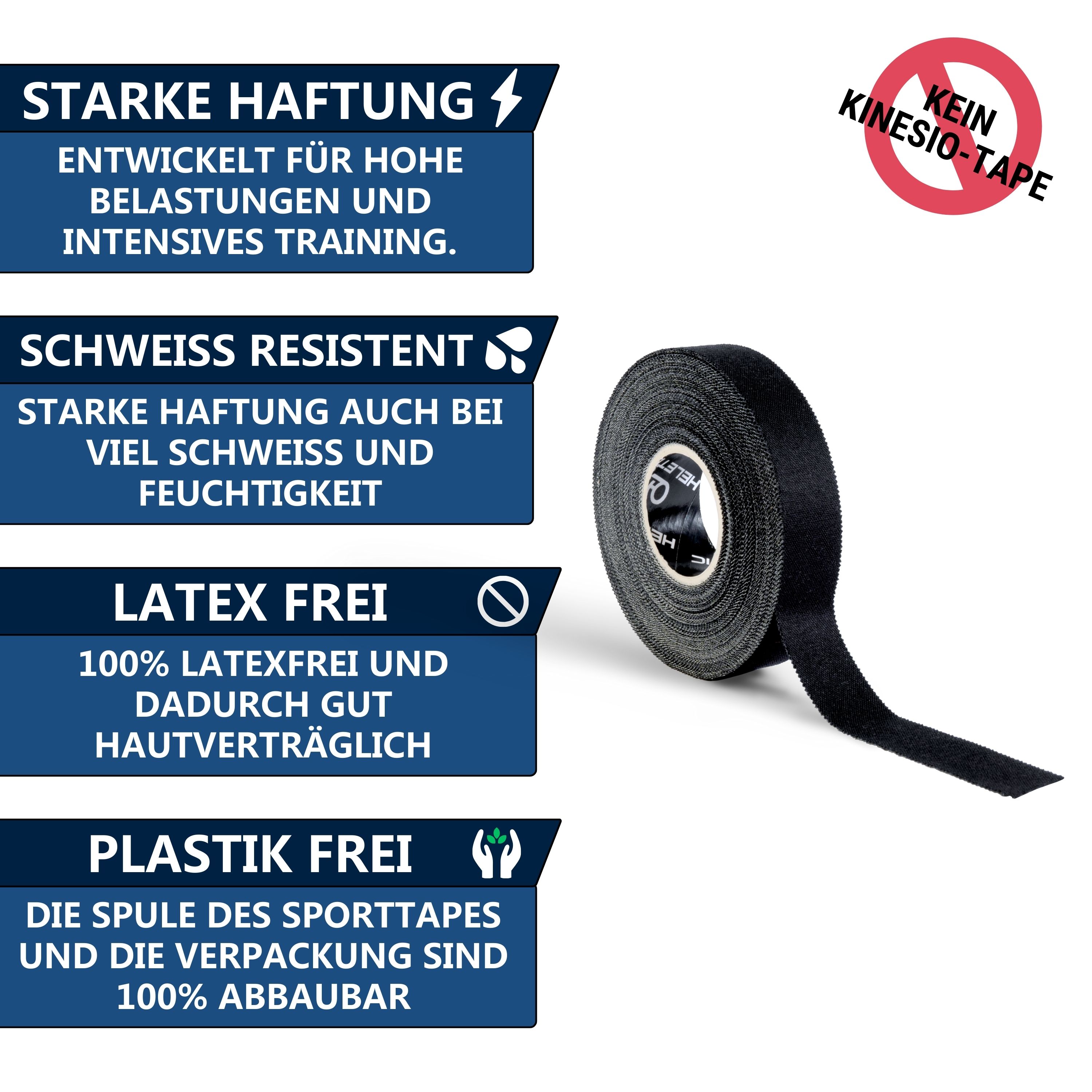 HELETIC Sporttape - ATHLETE EDITION  - Fingertape