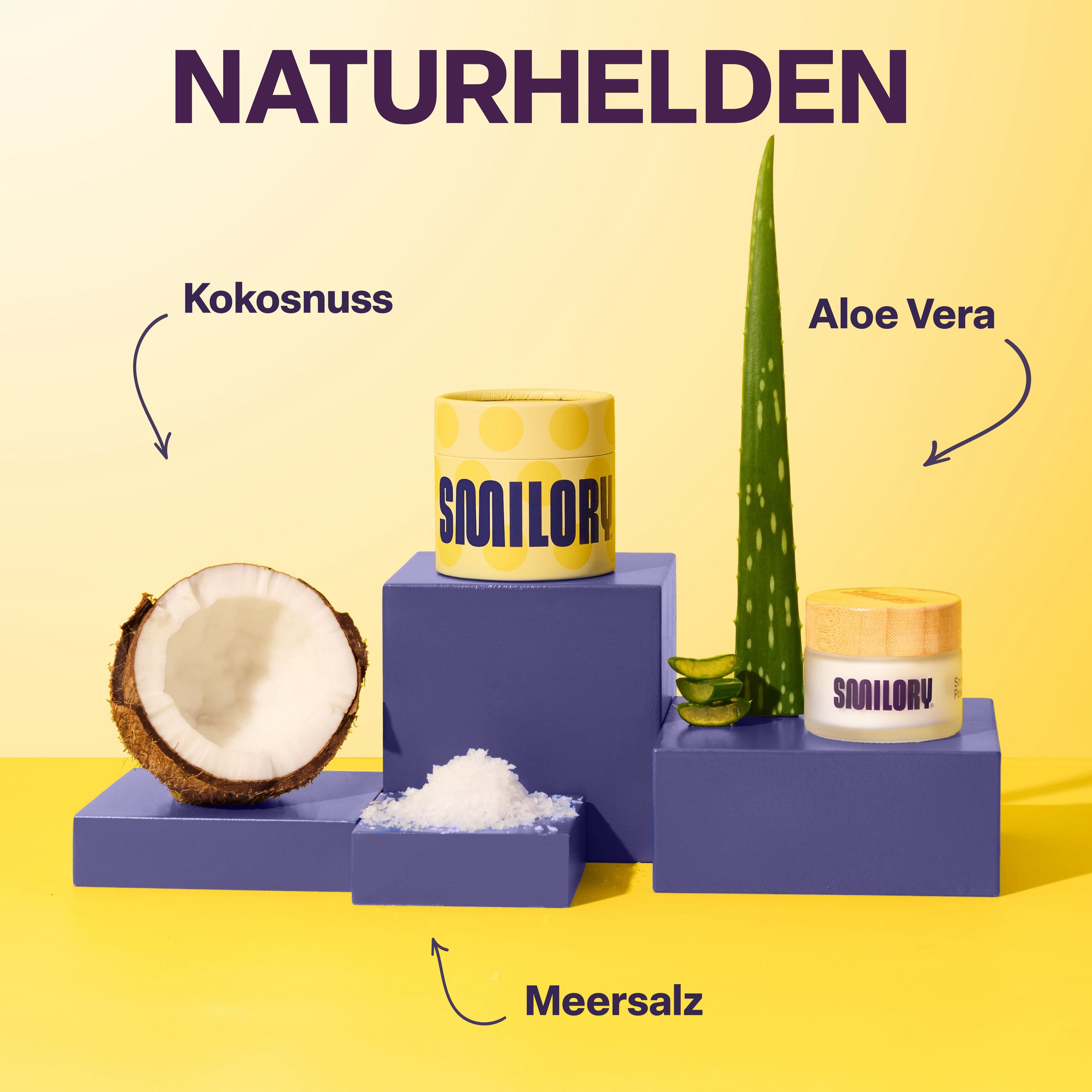 Smilory® Smile Powder - Zahnaufhellungspulber (Kokos)