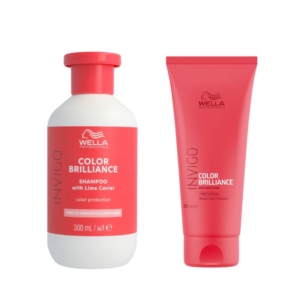 Wella Invigo Color Brilliance Shampoo & Conditioner Fine Set