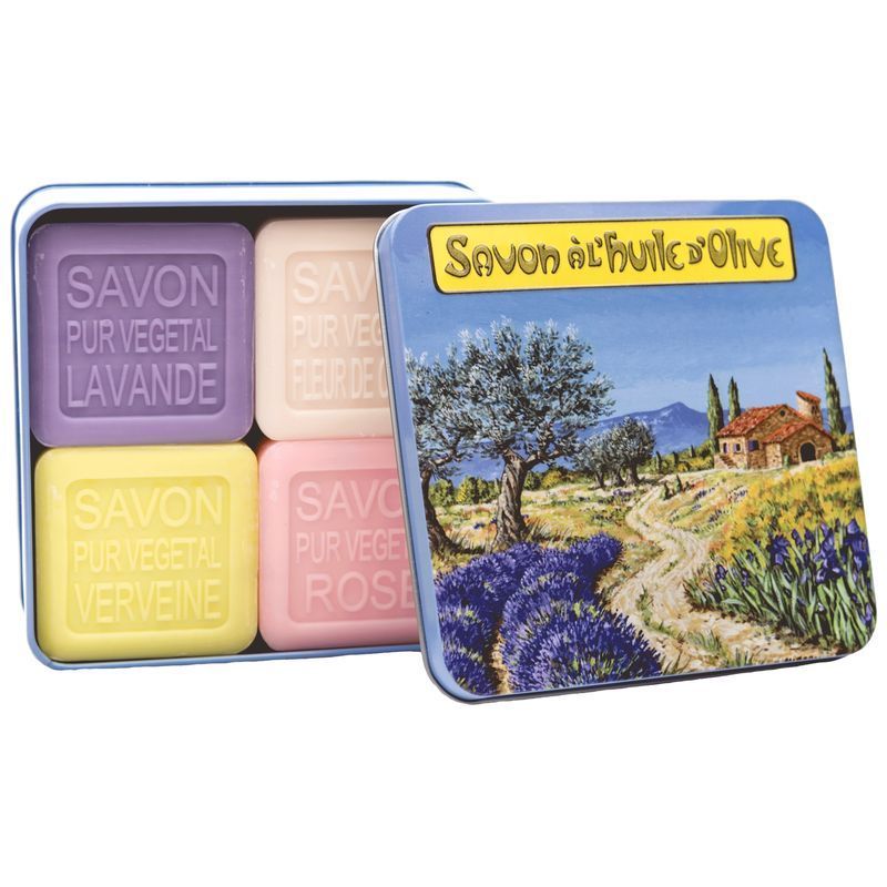 La Savonnerie de Nyons - Metallbox mit Seife - Provence