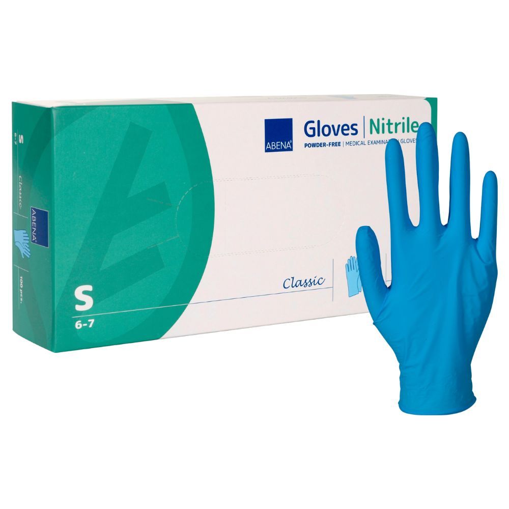 Abena Classic Nitril Handschuhe blau