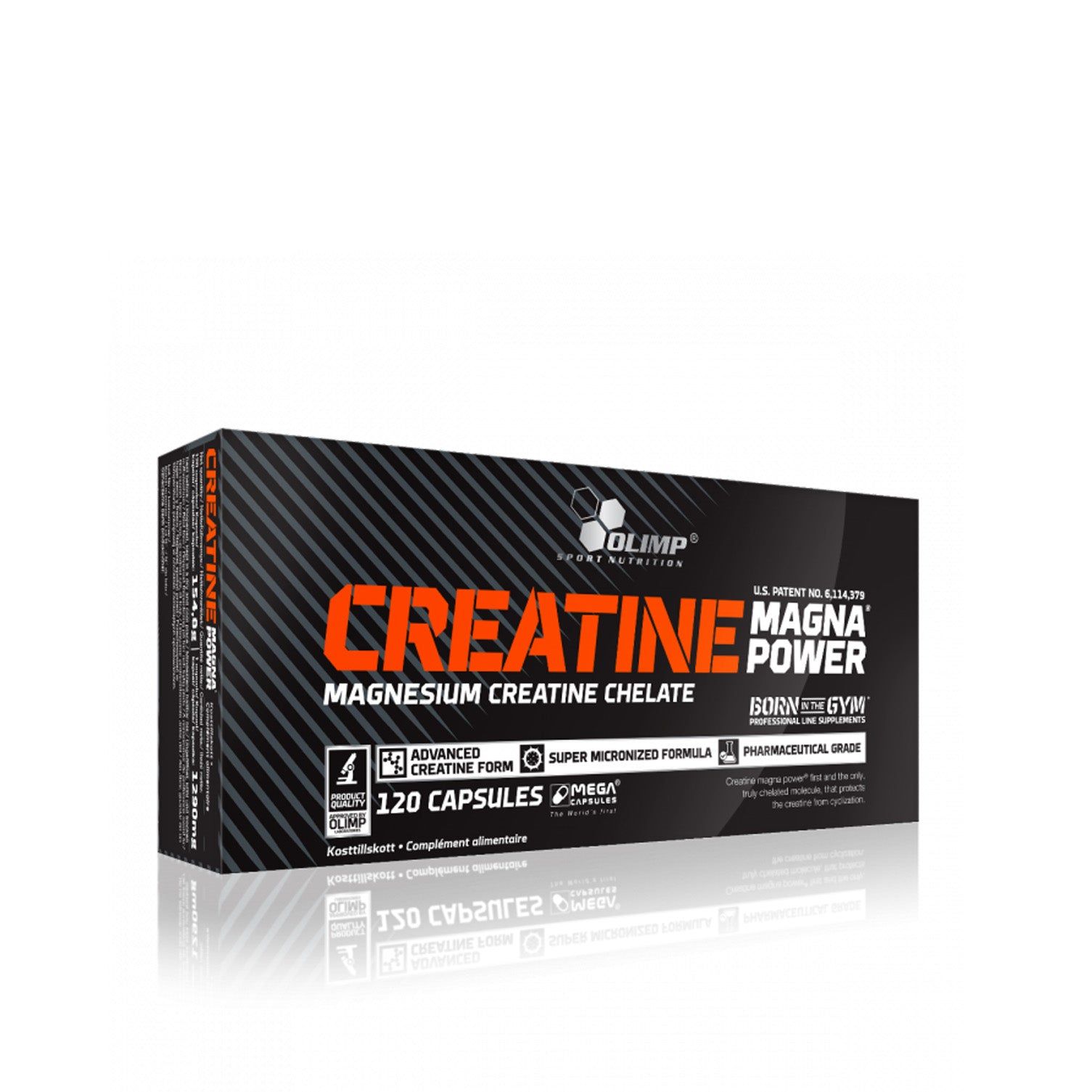 Olimp Creatine Magna Power, 120 Kapseln, Magnesium Creatine Chelate.