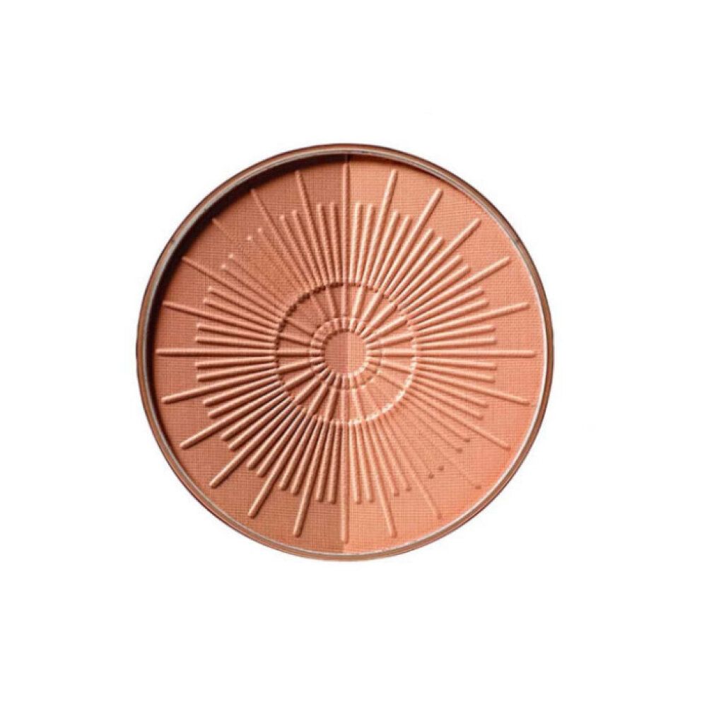 Artdeco Bronzing Powder Compact Long Lasting 50 Almond. Bronzer mit Sonnensiegel-Prägung.