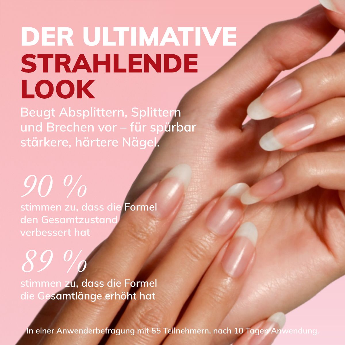 LONDONTOWN kur Luxe Length Nail Gloss Pflege für Nagelwachstum und Base Coat