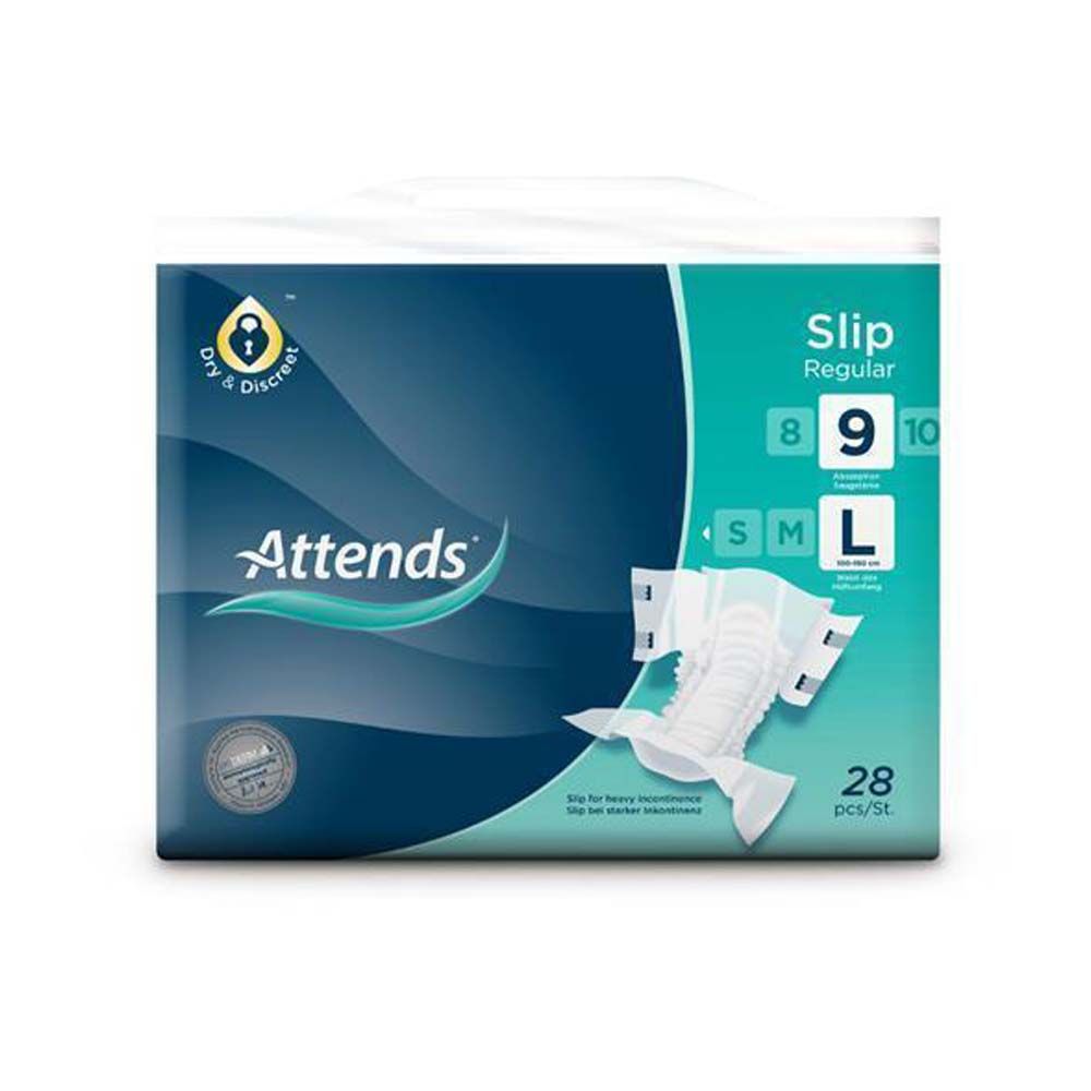Attends Slip Regular 9 L