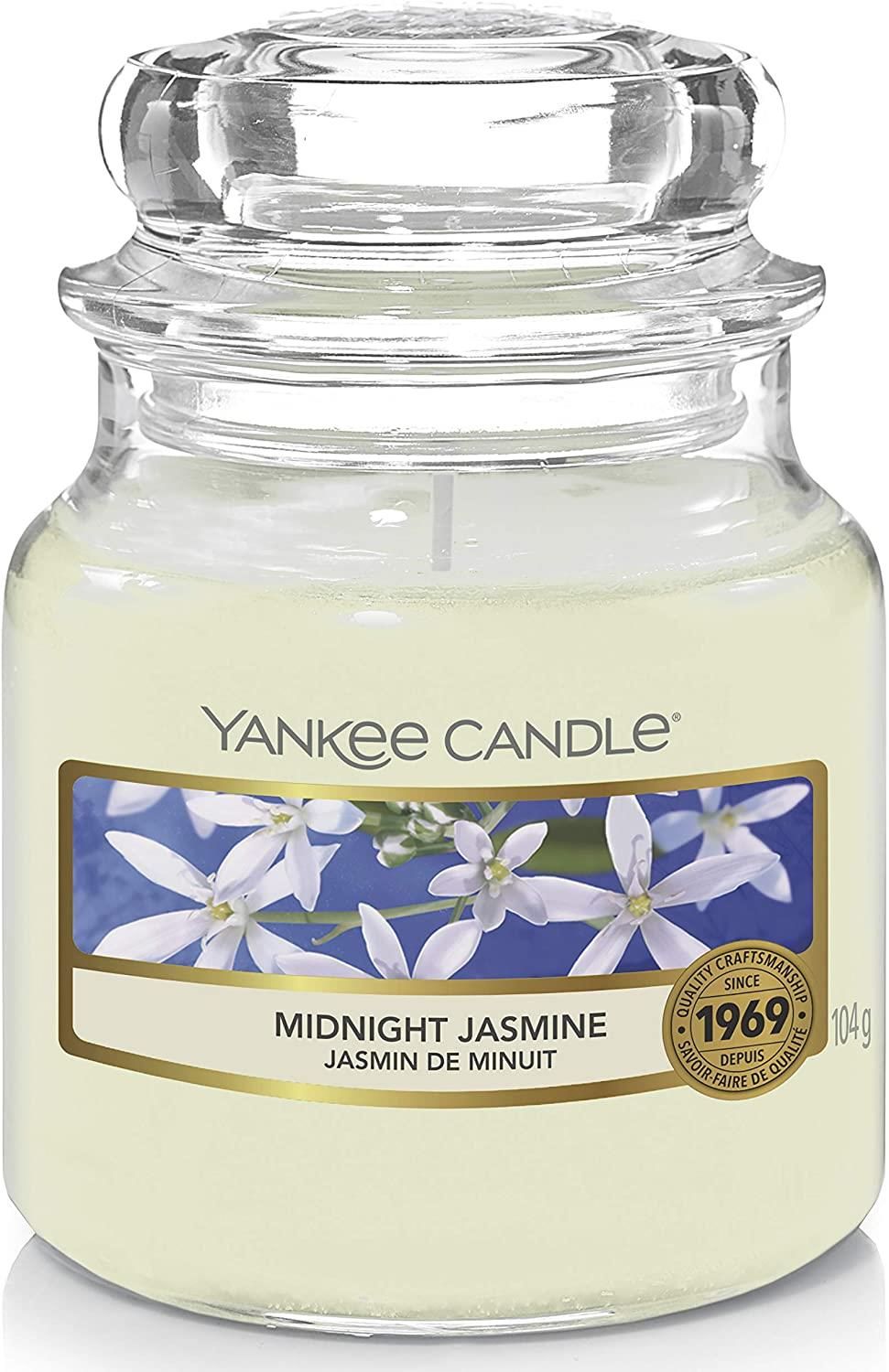 Yankee Candle Duftkerze Midnight Jasmine Classic Small Jar