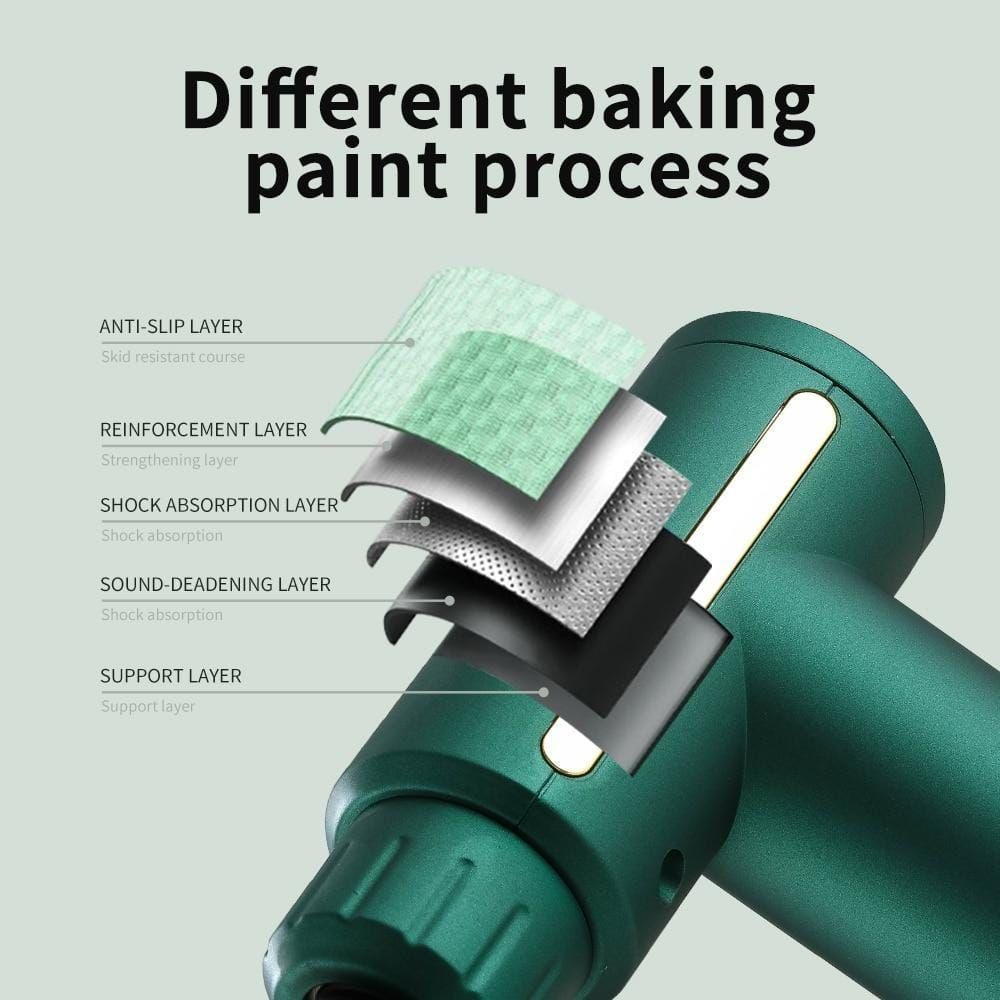 Sport-Knight® Mini Massagepistole Grau