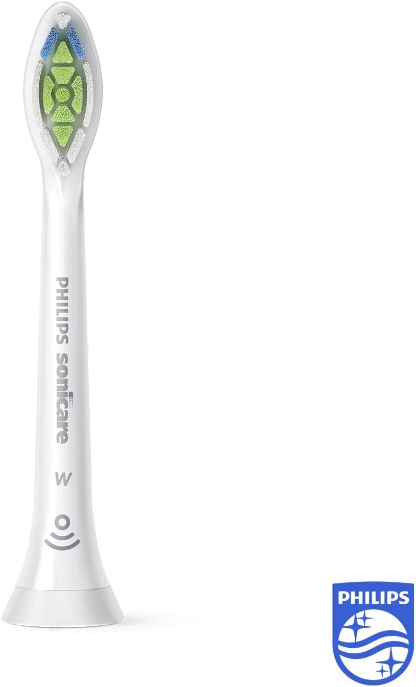 Philips Ersatz-Zahnbürsten HX6064/10 Sonicare Optimal White W2 weiß 4-er