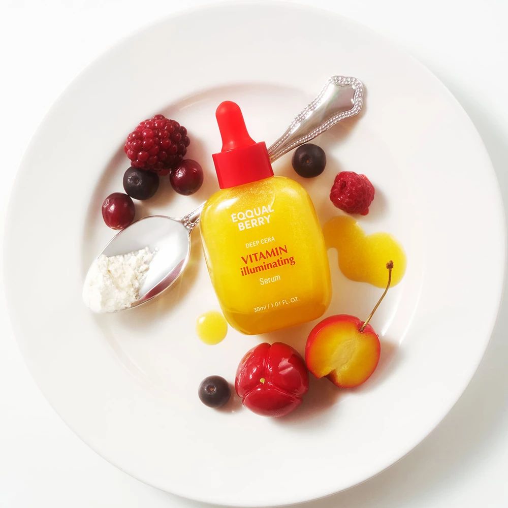 EQQUALBERRY Vitamin Illuminating Serum – Aufhellendes Gesichtsserum mit Vitaminen