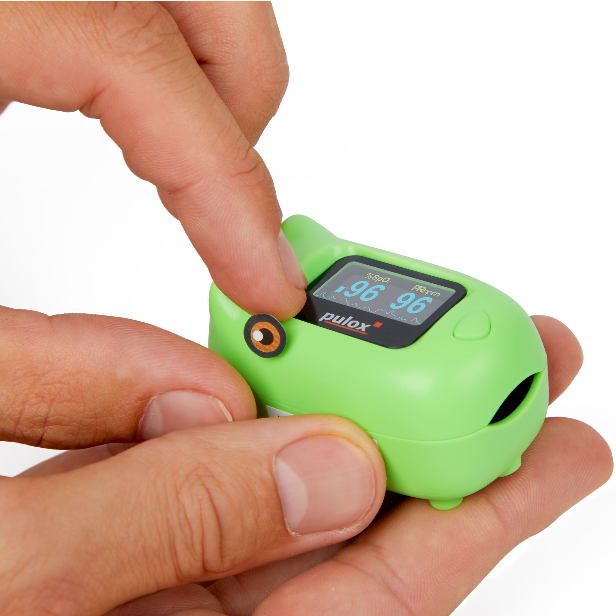 Pulox PO-230 - Finger-Pulsoximeter für Kinder - Grün