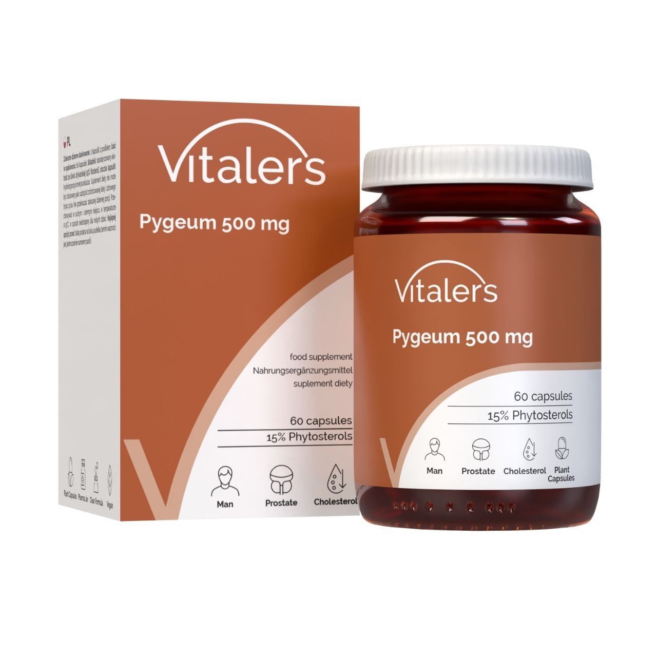 Vitaler’s Pygeum 500 mg 60 St Kapseln