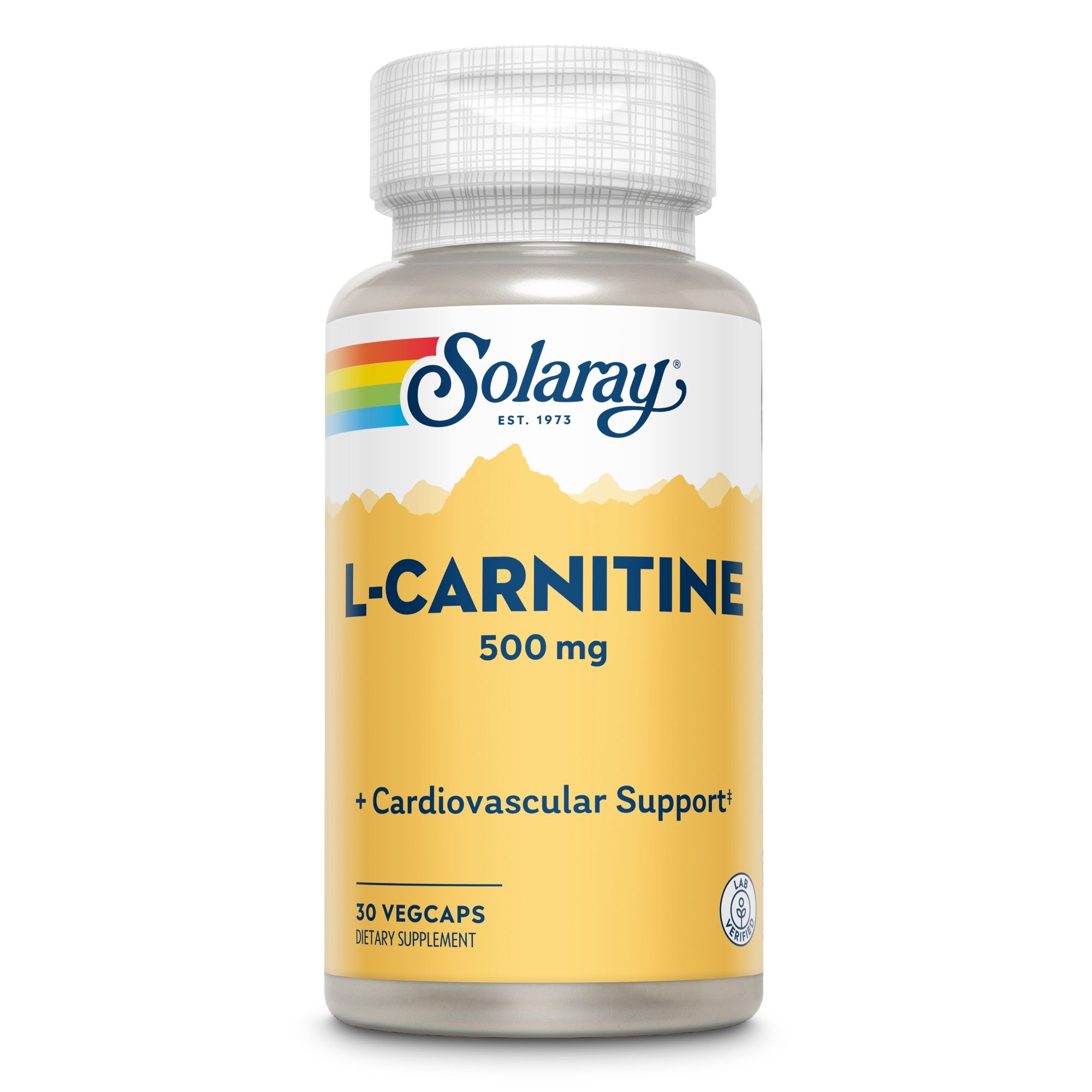 Solaray L-Carnitin 500mg 30 St Kapseln