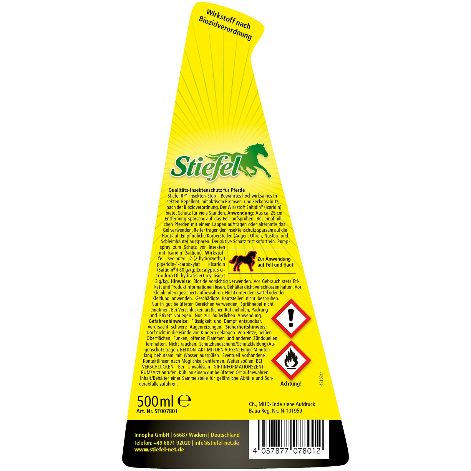 Stiefel Insekten-Stop für Reiter und Pferd