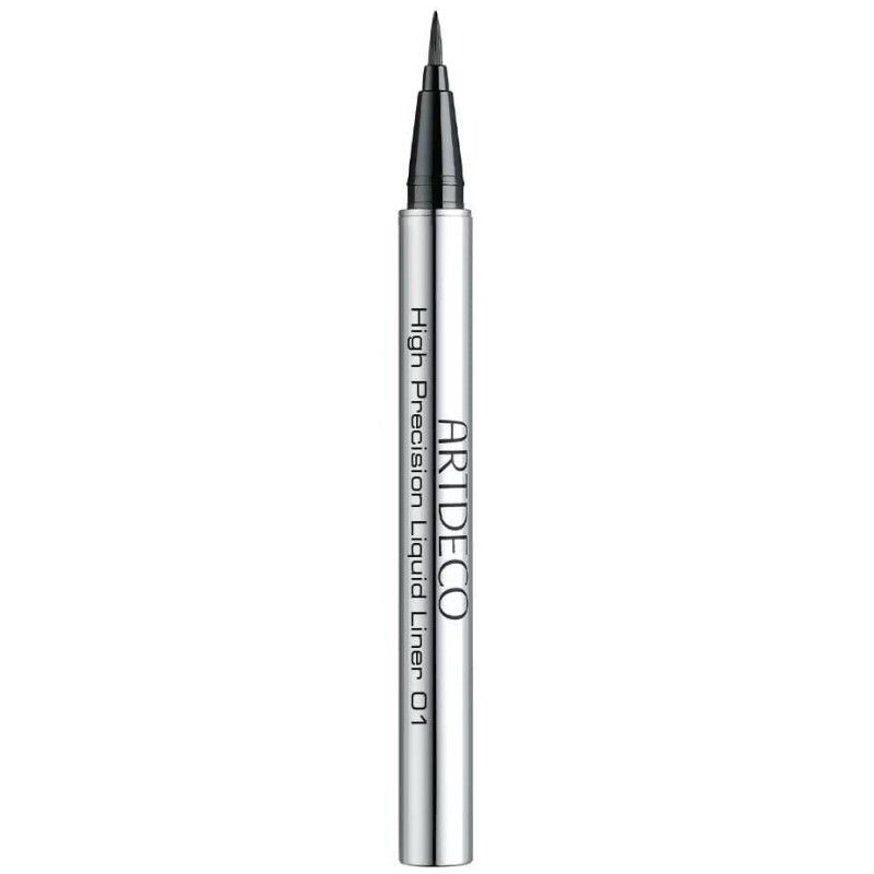 ARTDECO High Precision Liquid Liner 01 mit feiner Spitze und silbernem Gehäuse.