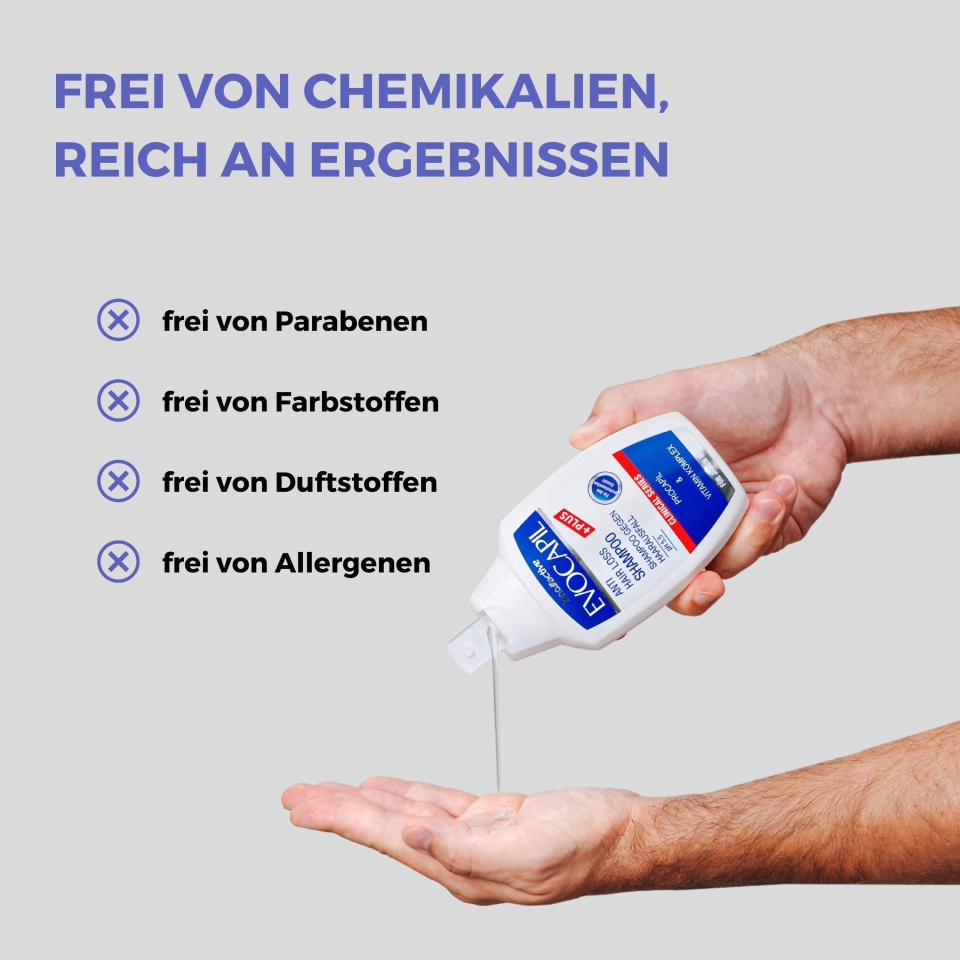 Evocapil Plus Anti-Haarausfall Shampoo mit Procapil 300 ml - Shop Apotheke
