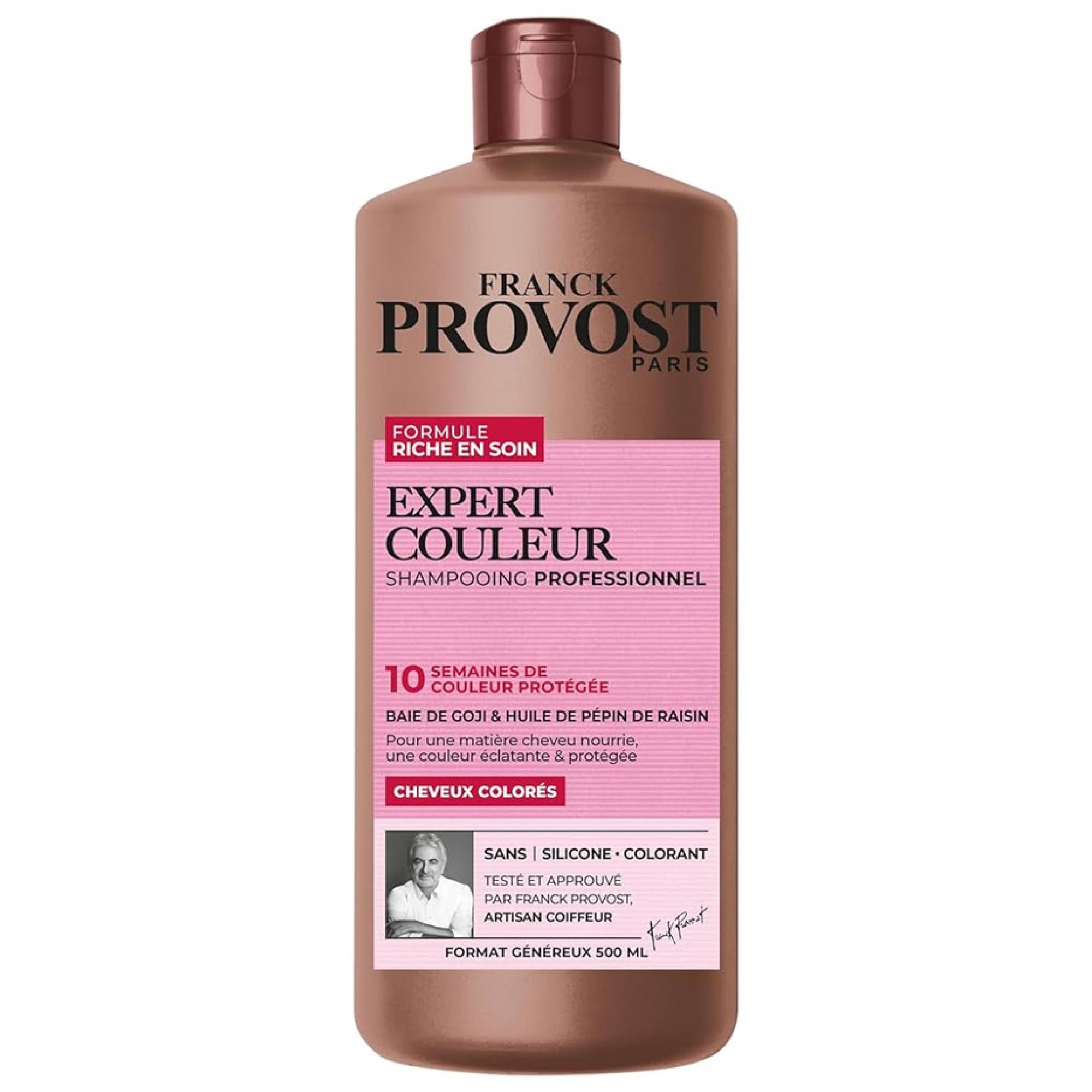Franck Provost Expert Couleur Professionelles Shampoo Für Gefärbtes Haar 7,7x5,2x21,9 cm