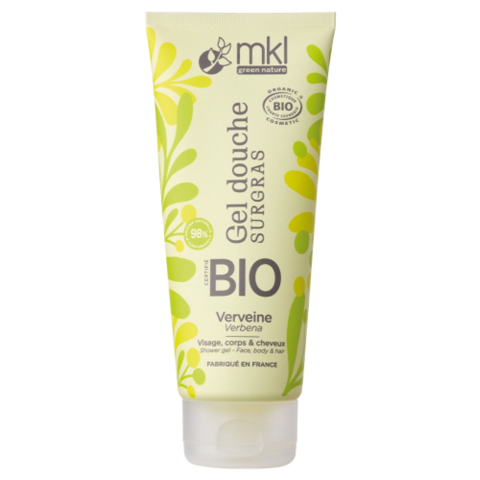 MKL Green Nature Superfat Duschgel mit Bio-Verbene 4,5x7,8x18 cm