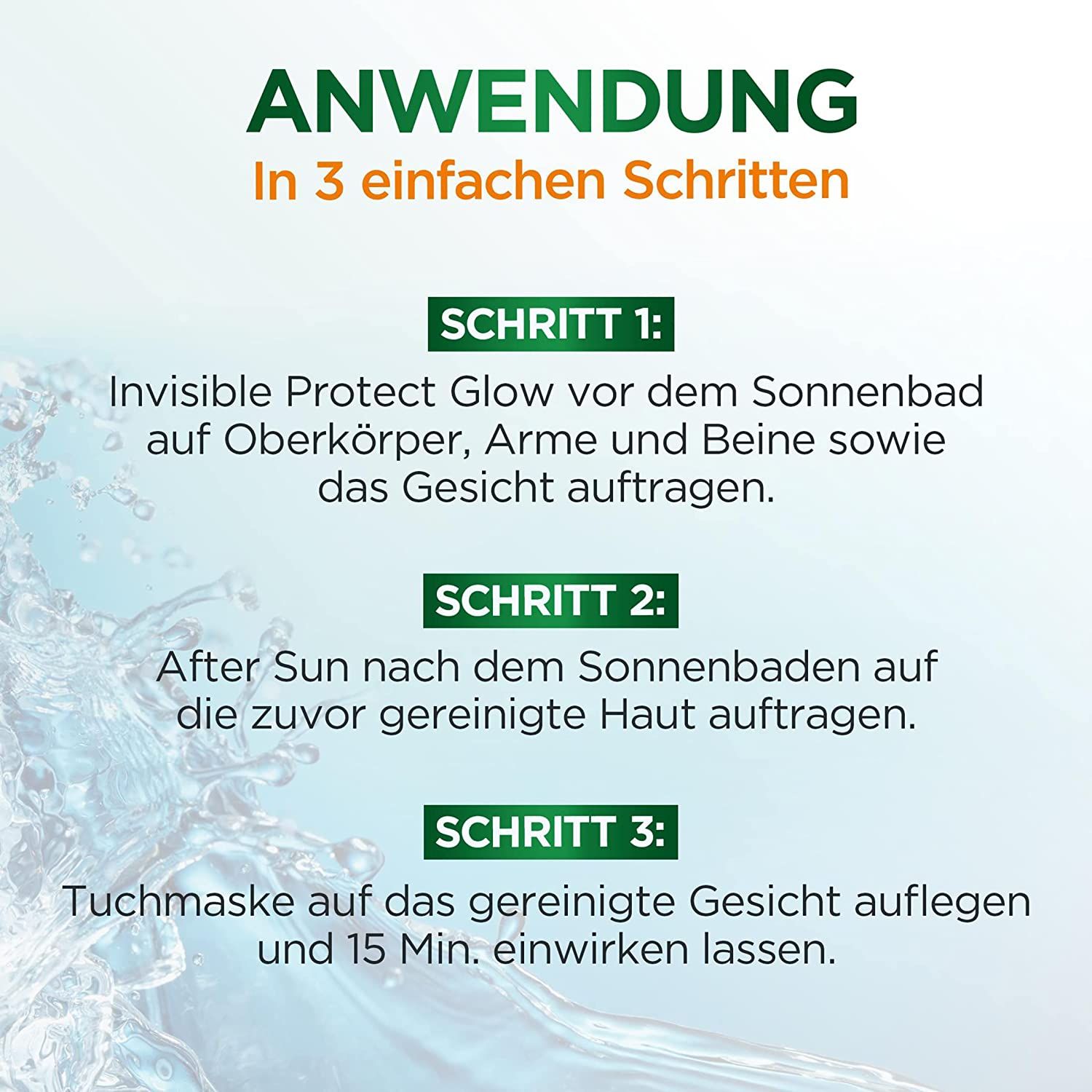 Garnier Sonnenschutz Set für Gesicht und Körper, Mit Sonnenschutzspray LSF 30, After Sun
