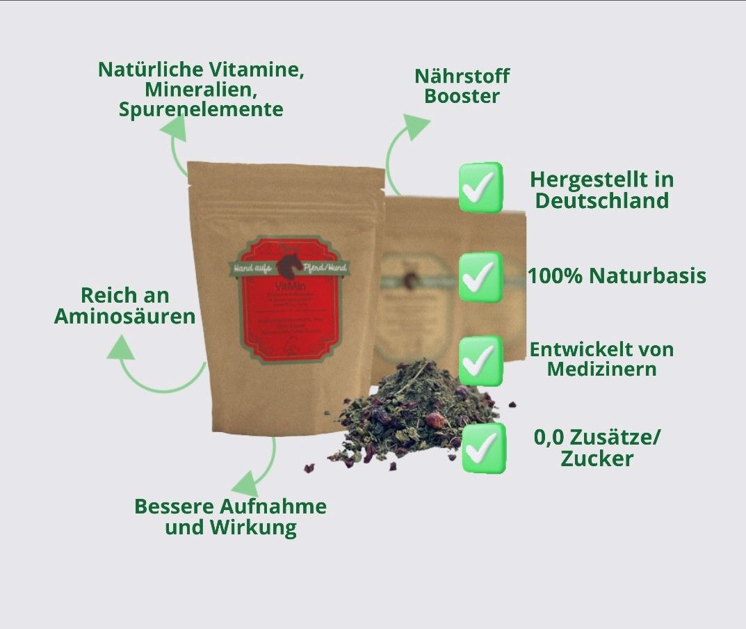 Hand aufs Pferd/Hund Mineralien VitMin