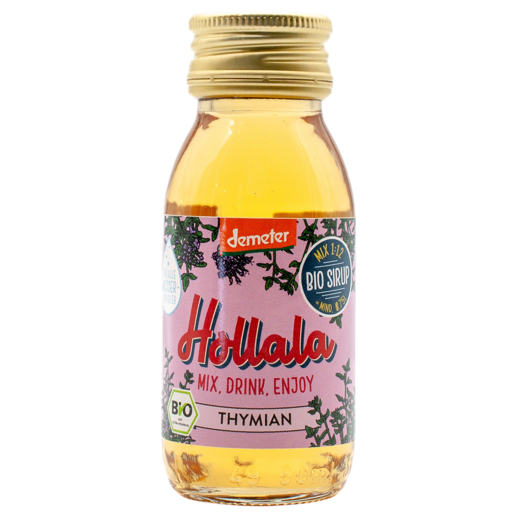 Hollala - Bio (Demeter) Sirup Thymian 60 ml