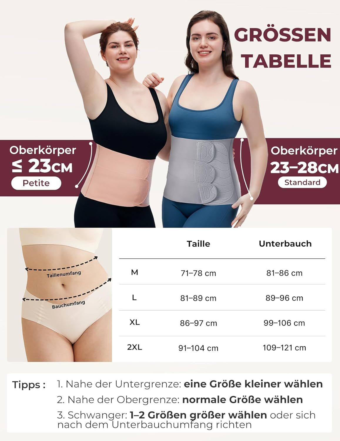 Momcozy Ergowrap Bauchgurt nach Geburt