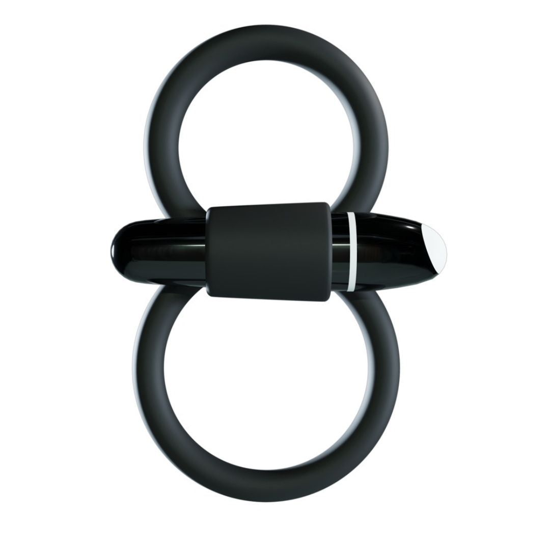 Penisring „Vibrating Ring“ mit Hodenring | 7 Vibrationsmodi | Sweet Smile