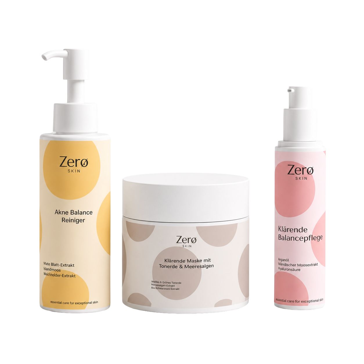 Zero Skin Balance Routine Set - für unreine Haut 285 ml Kombipackung