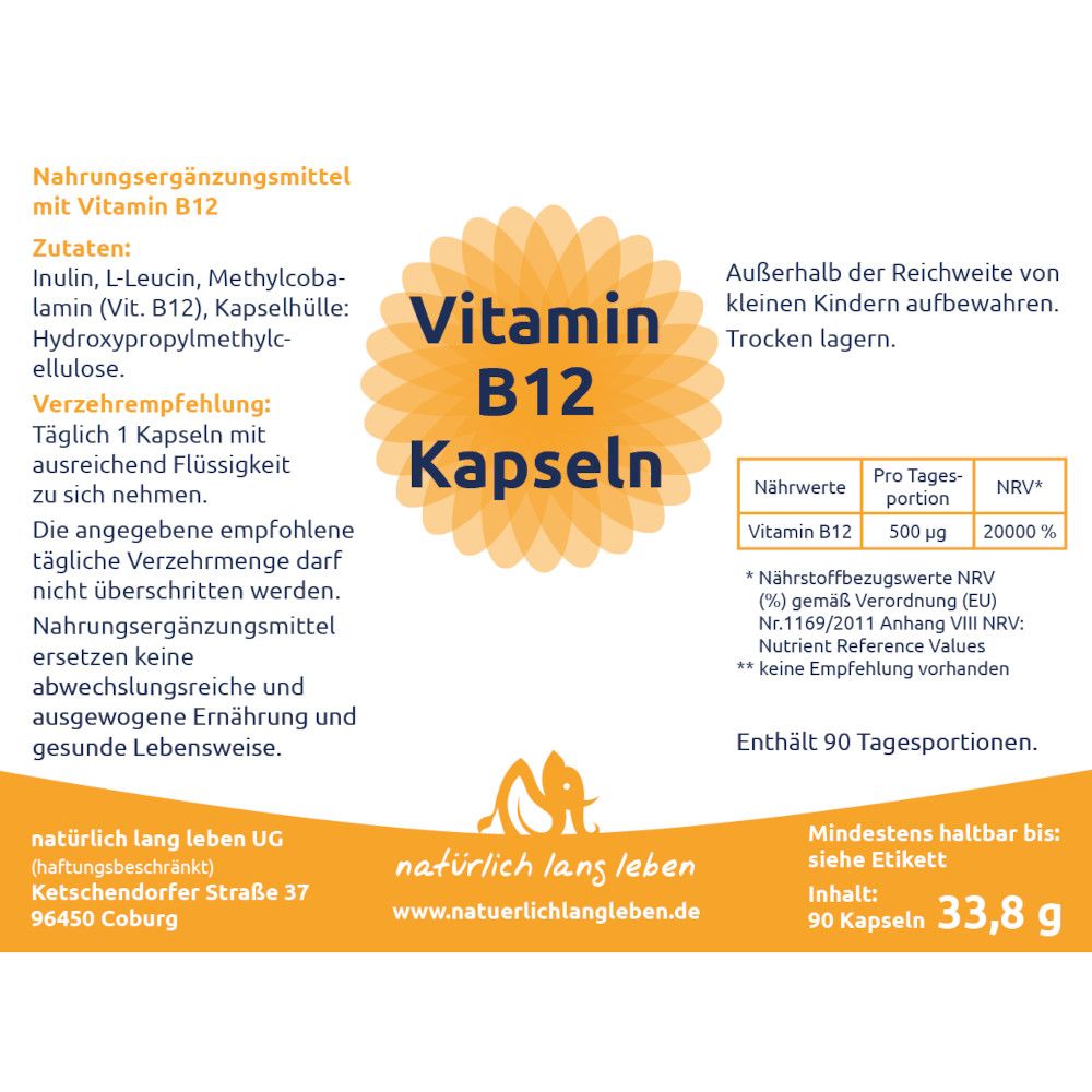 natürlich lang leben Vitamin B12