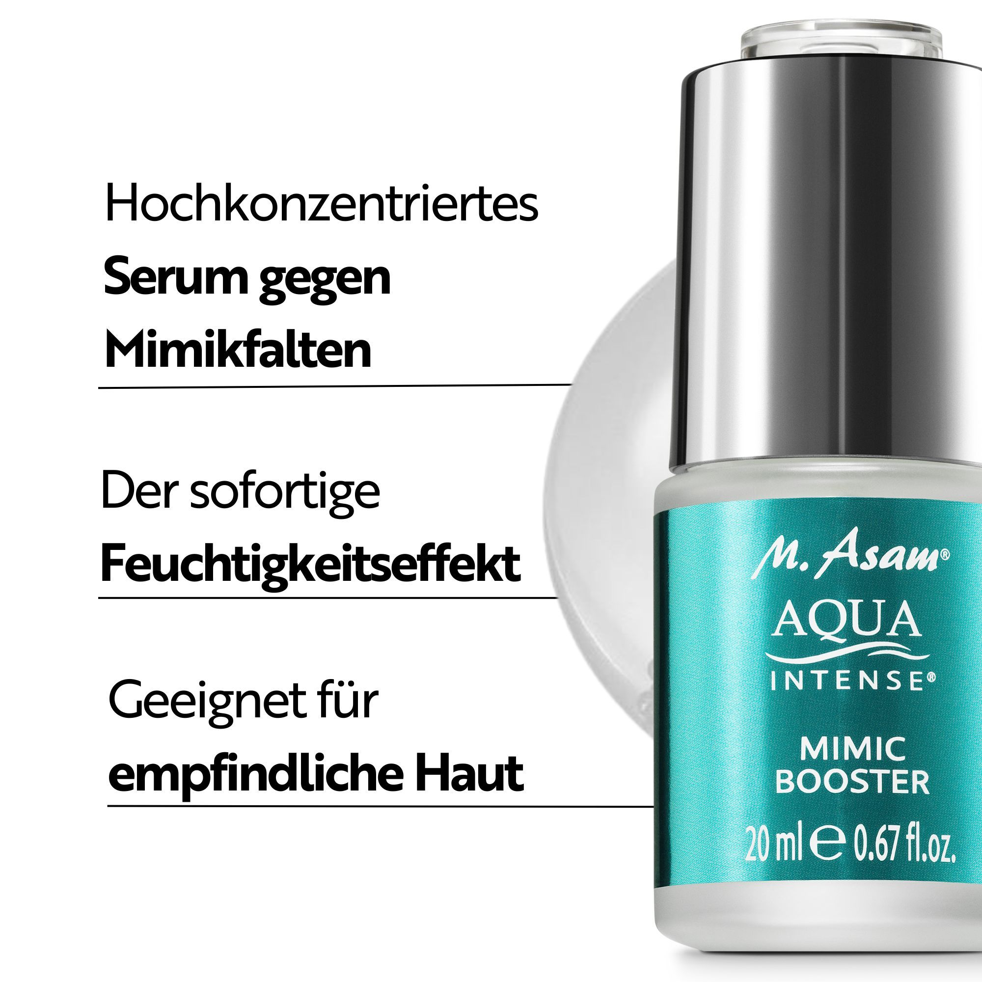 M. Asam AQUA INTENSE Mimic Booster Serum Hyaluronserum