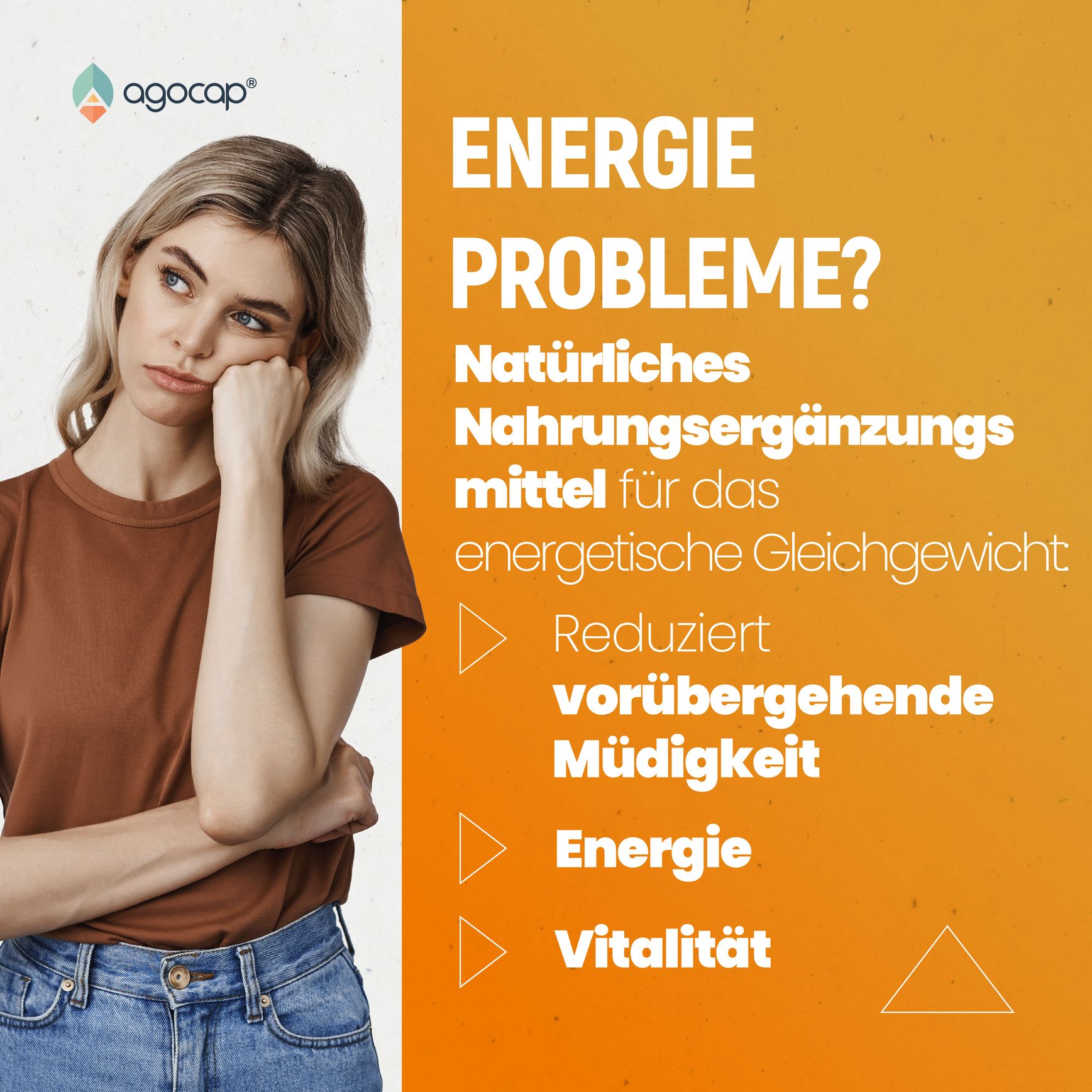 agocap - Vitamin C 500mg mit Bioflavonoiden aus Zitrusfrüchten und Hagebutten