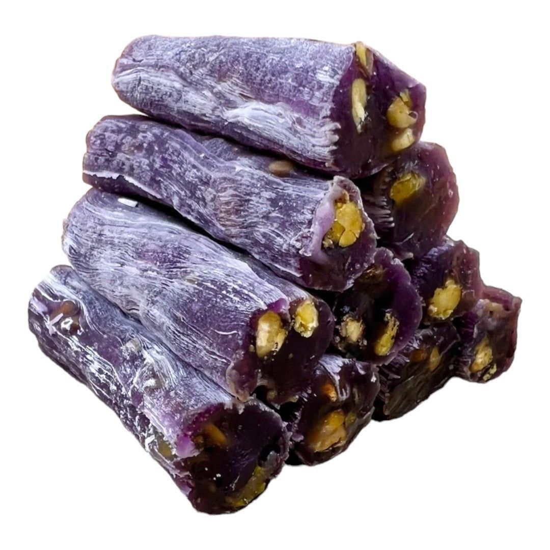 Öz Natur | Turkish Delight Finger Lokum mit Pistazien und Brombeere 0,5 kg