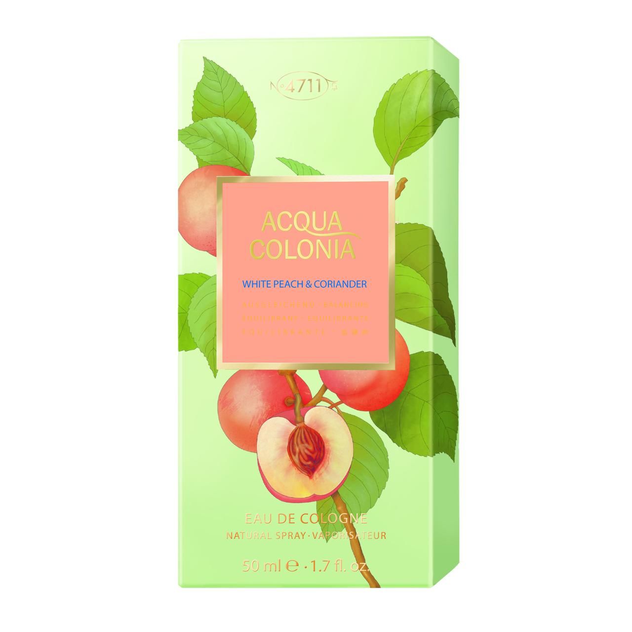 White Peach & Coriander Eau de Cologne 50 ml