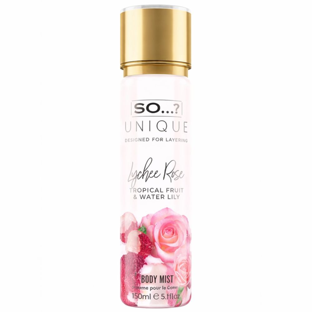 So Unique - Lychee-Rose Körperspray 150 ml