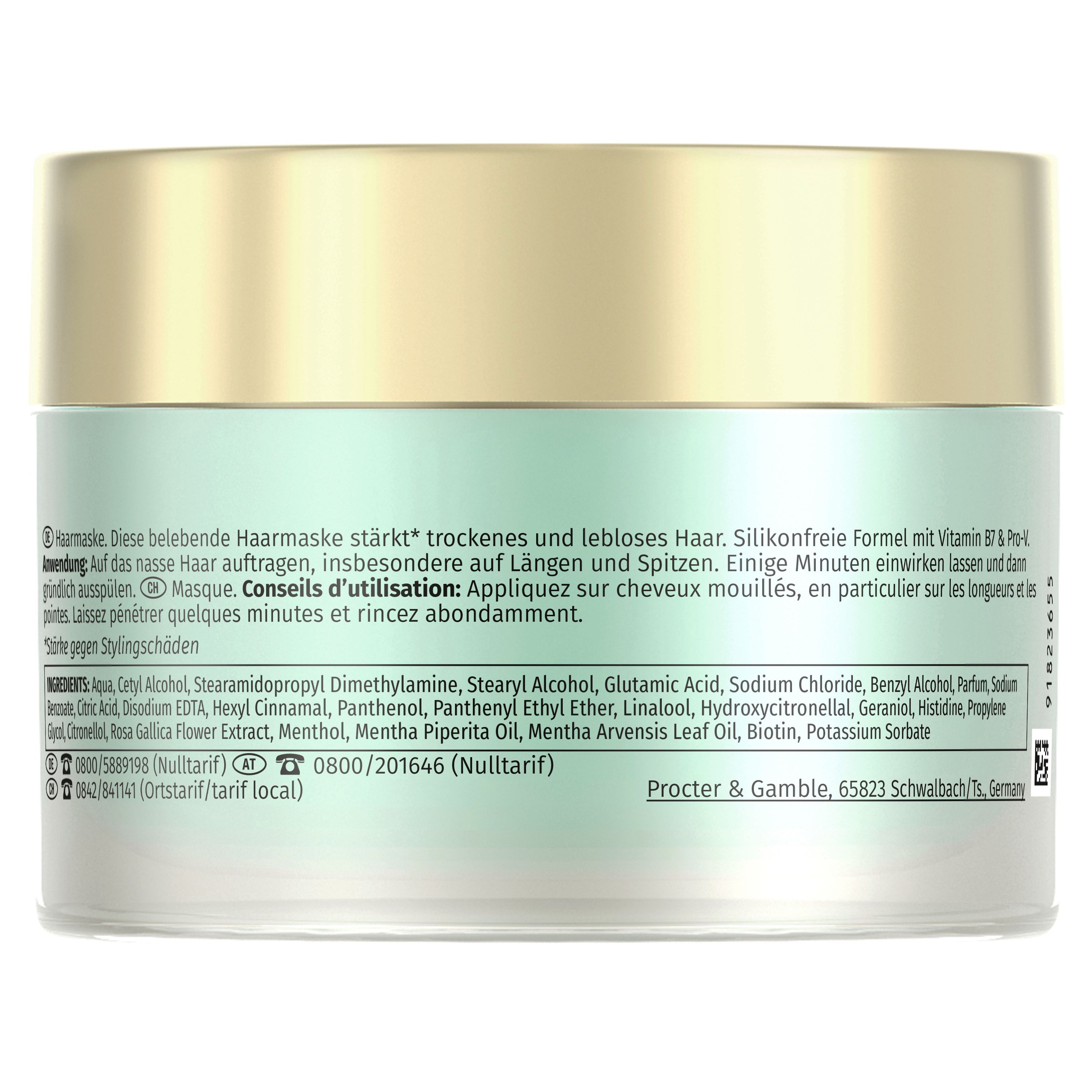 Hair Biology - Haarmaske "Revitalize & Strengthen"