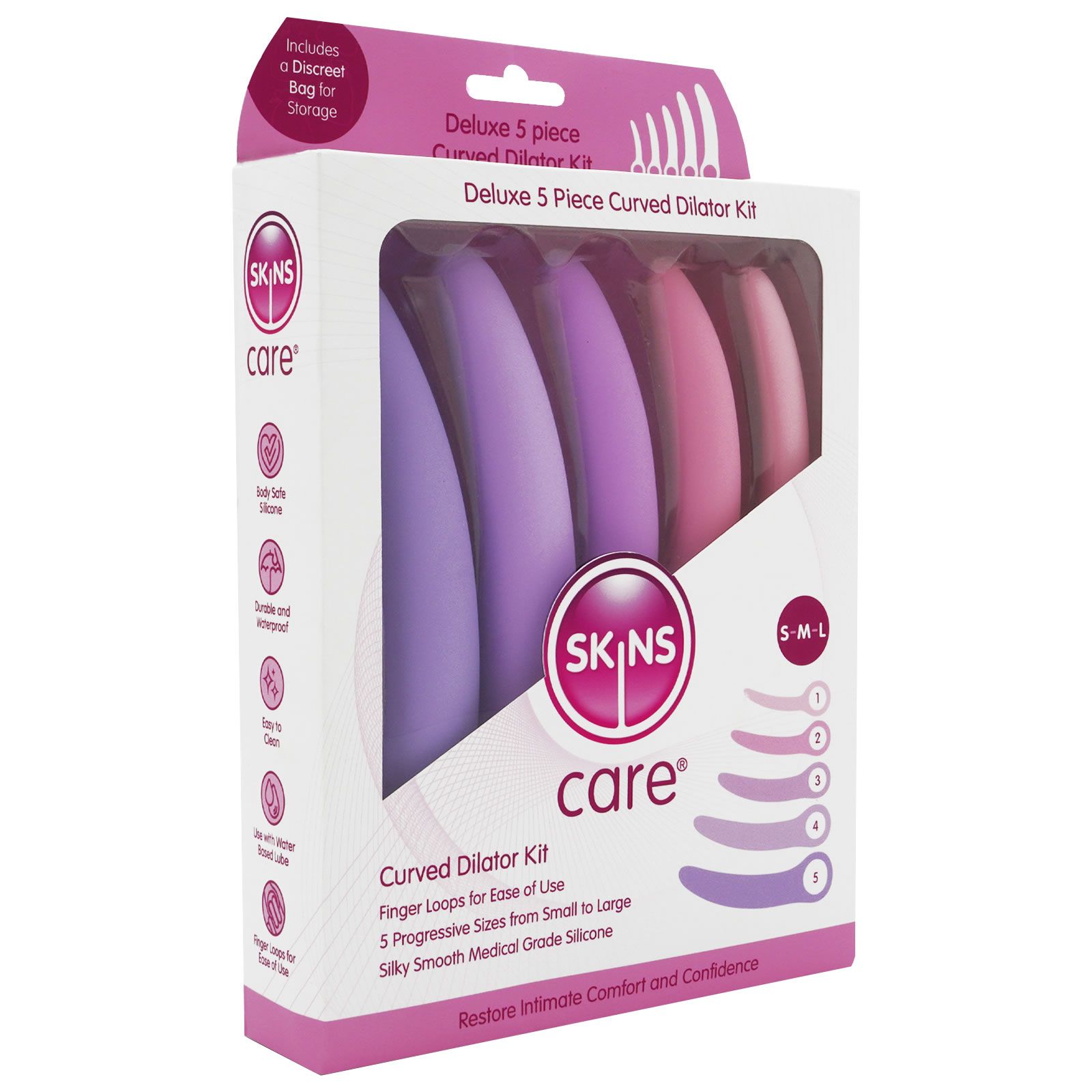 Skins Care Dilatator-Set, 5-teilig Größe S-M-L 1 St Set