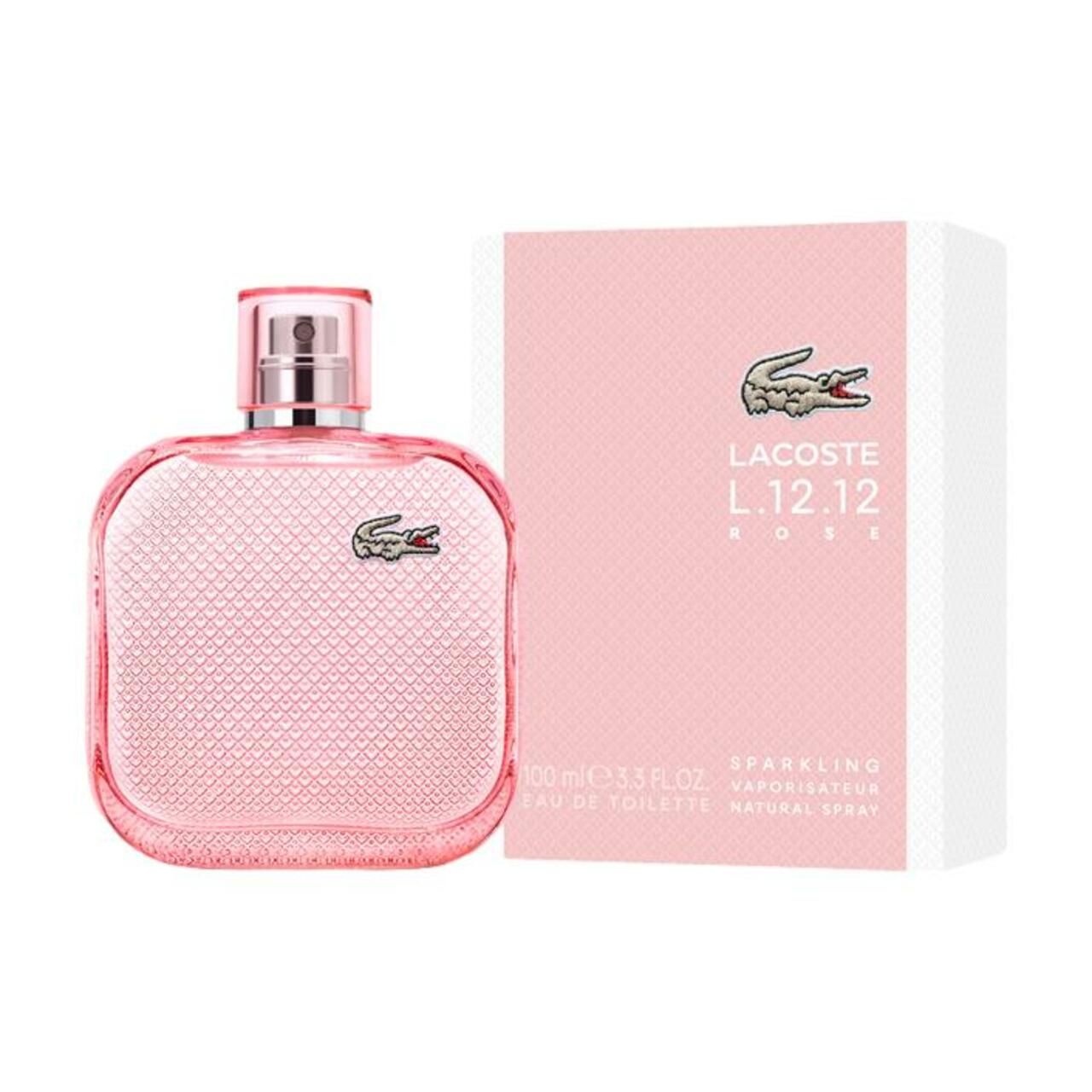 Lacoste, L.12.12 Rose Sparkling EdT Nat. Spray 100 ml Eau de Toilette