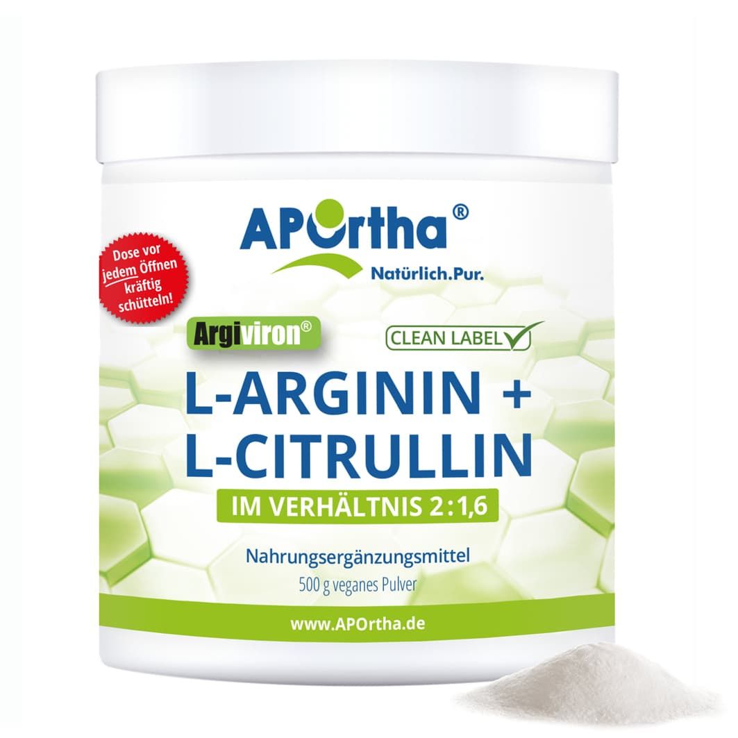 APOrtha® Argiviron® L-Arginin + L-Citrullin Pulver
