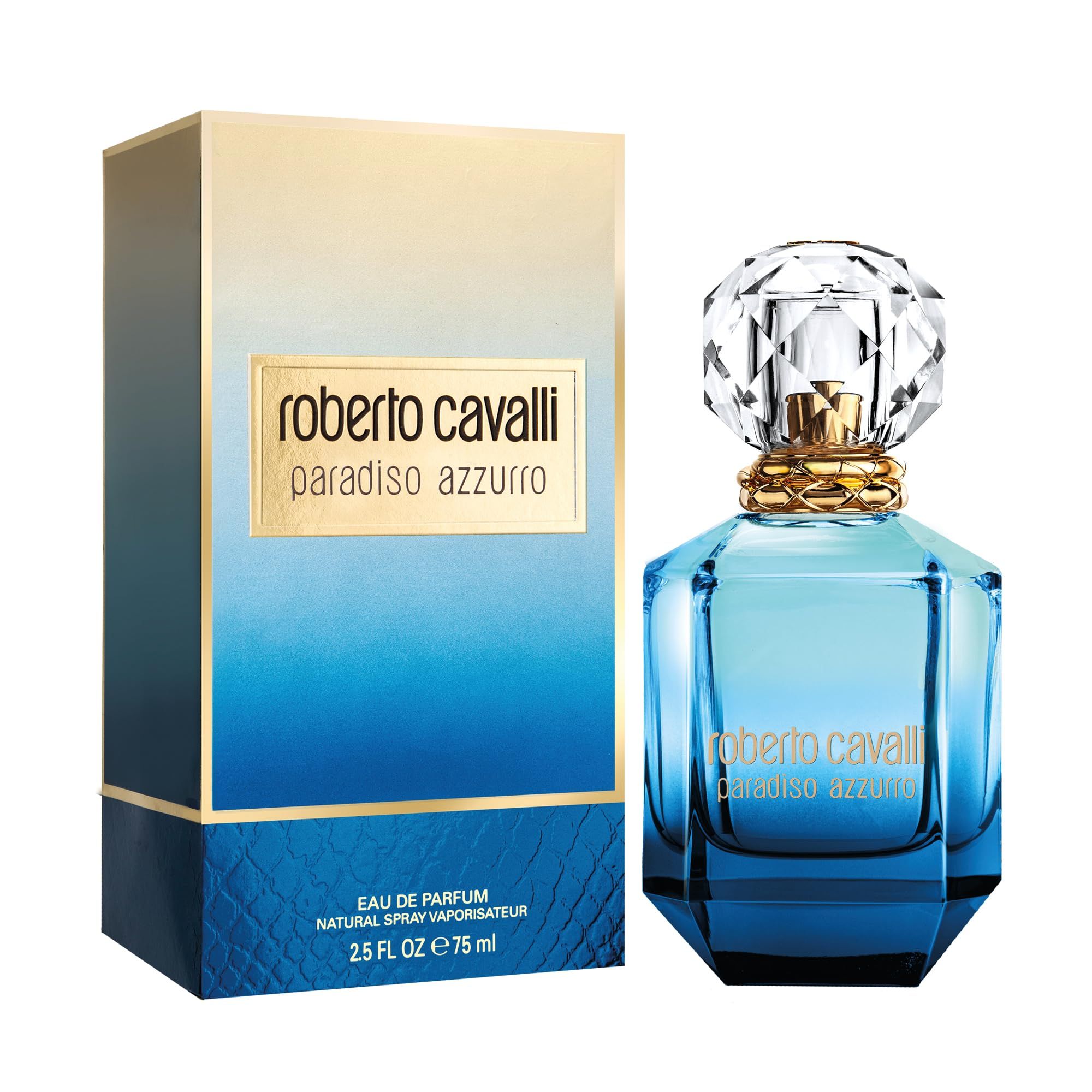 Cavalli Donna Azzurro Roberto Paradiso Eau De Parfum 75Ml - Immagine 3