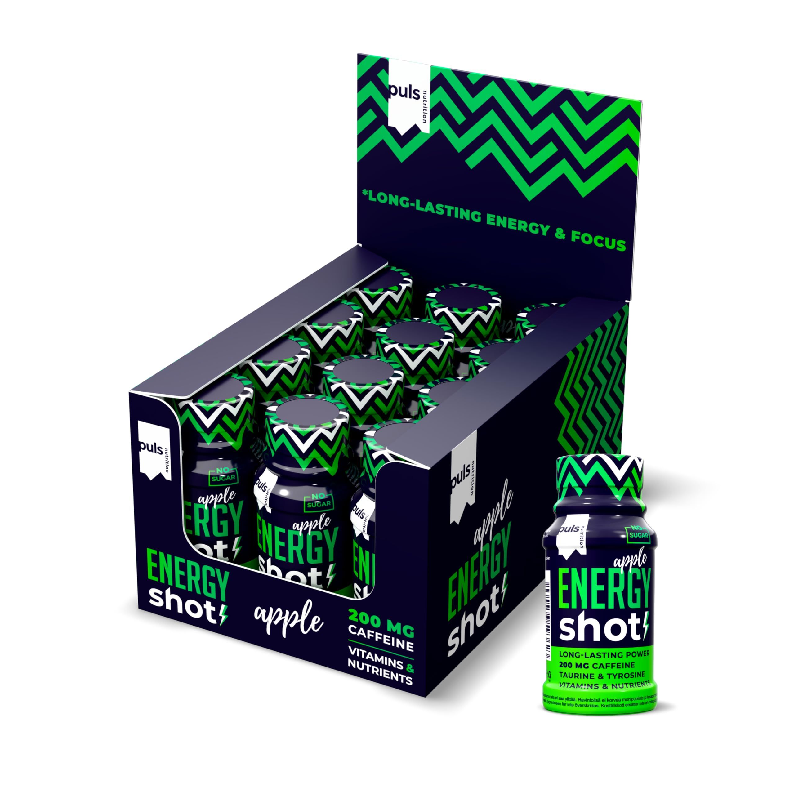 Puls Nutrition – Energie Shot Apfel 60 ml