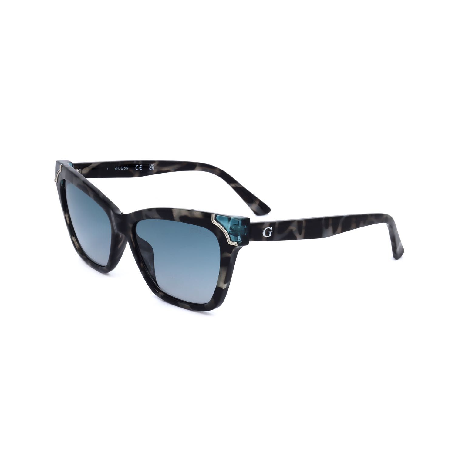 Guess occhiali da sole donna GU7840 mottled blue