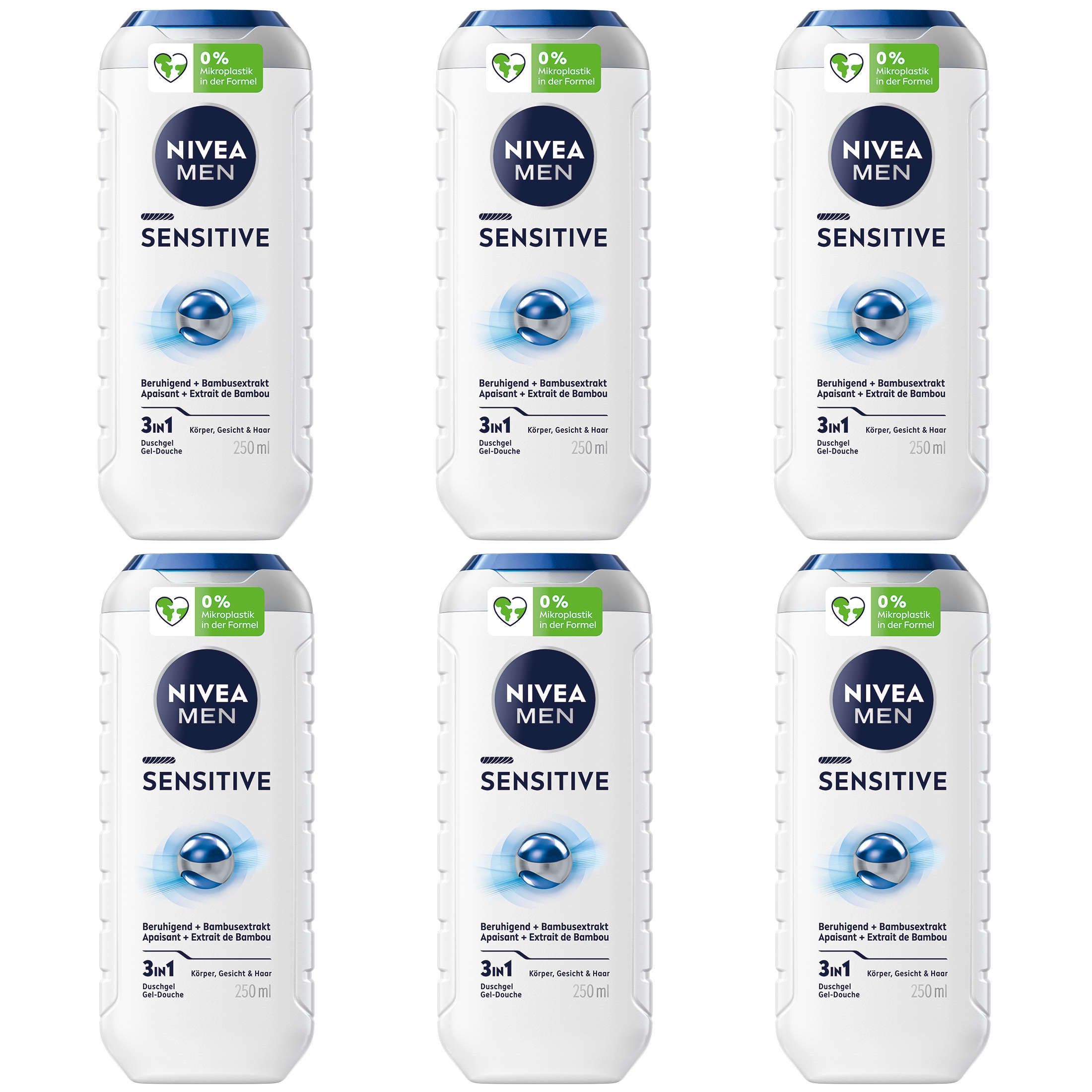 NIVEA MEN Pflegedusche Sensitive Duschgel empfindliche Haut sanft