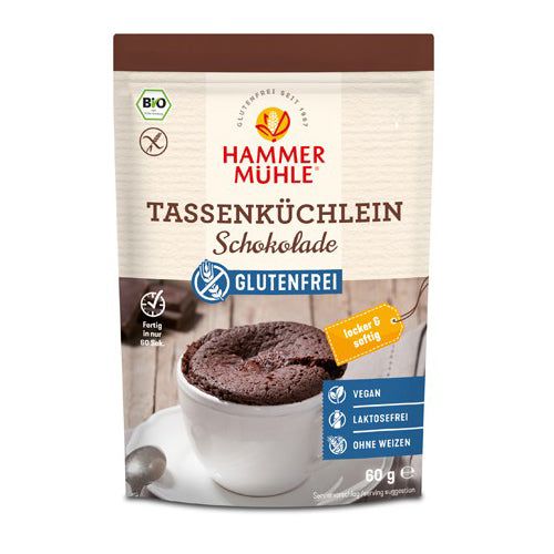 Hammermühle Tassenkuchen Schoko glutenfrei