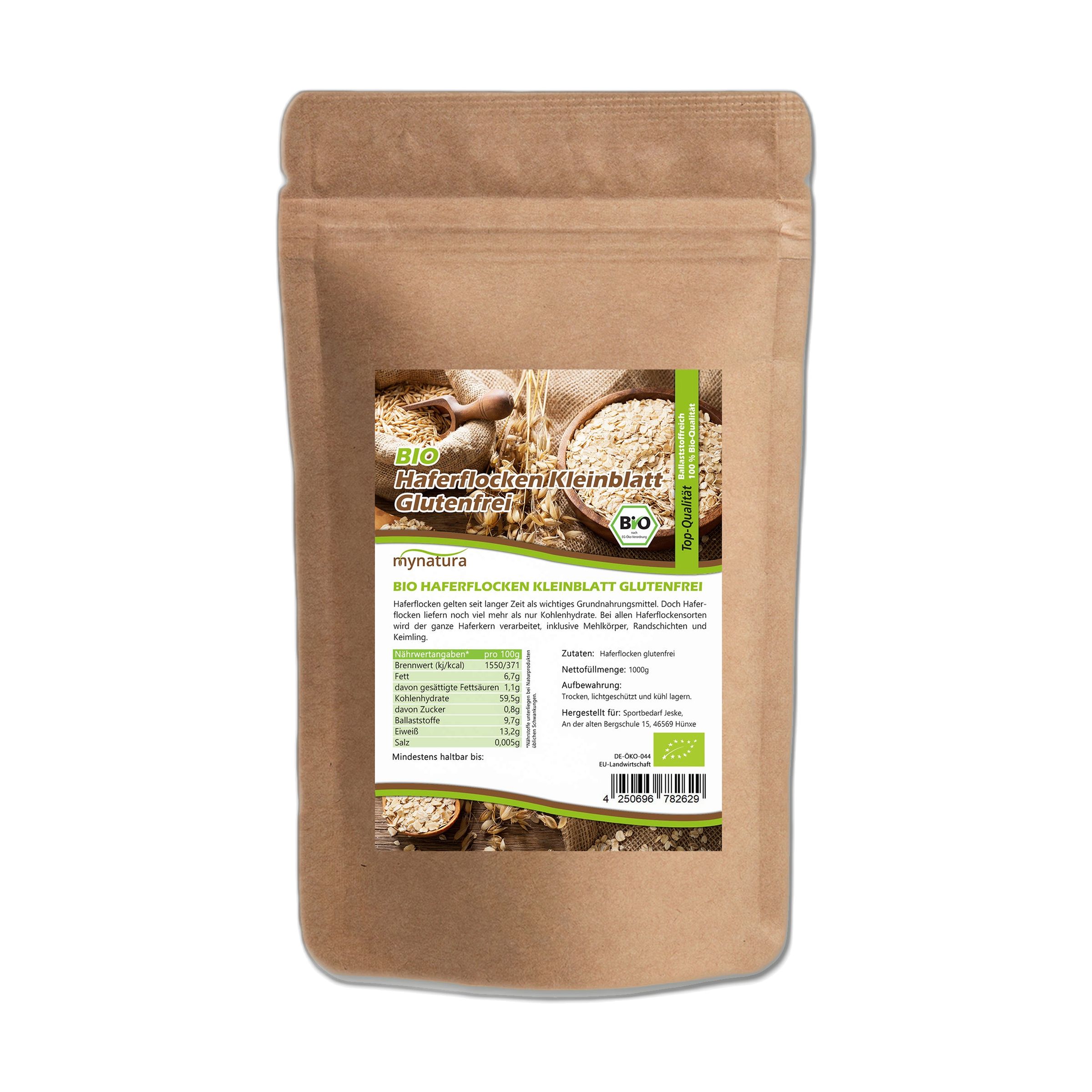 Mynatura Bio Kleinblatt Haferflocken 2000 g