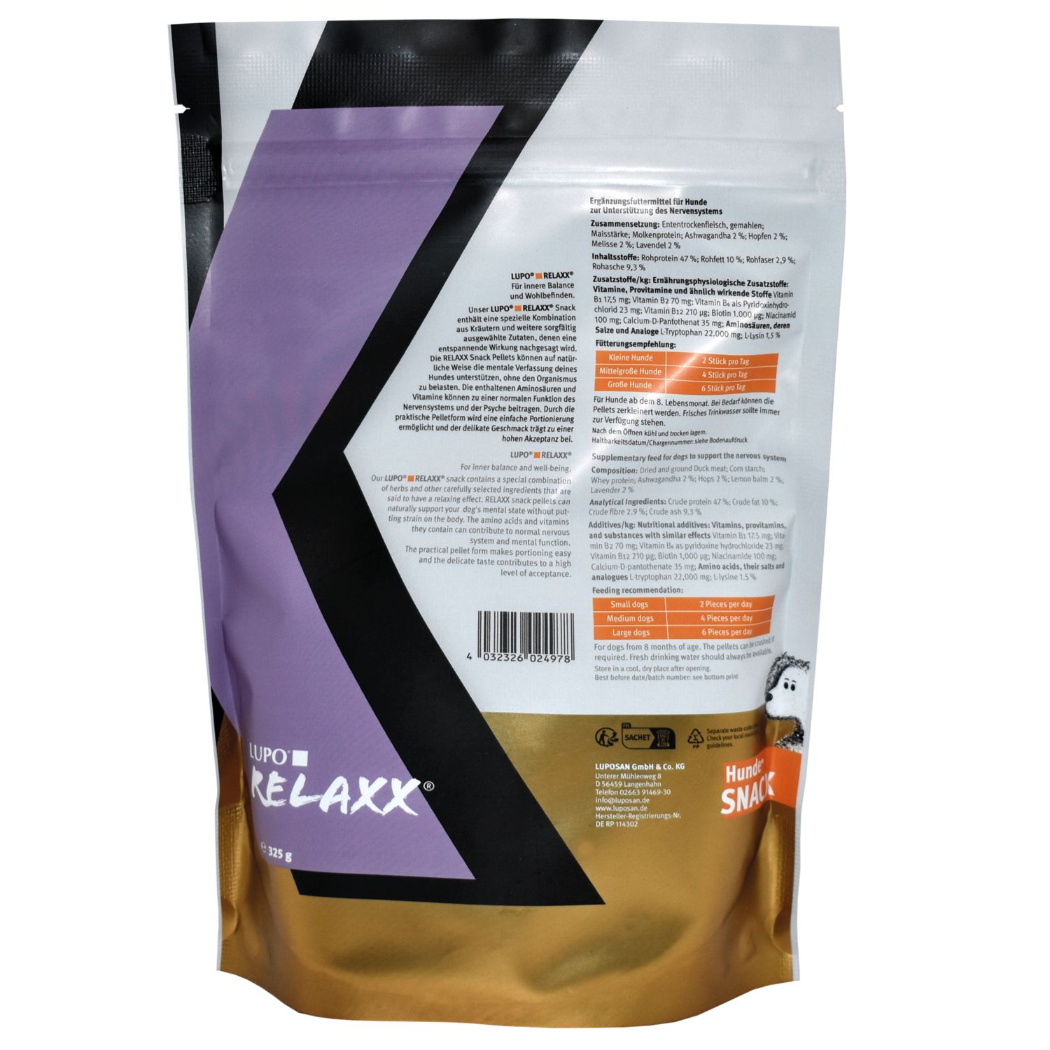 LUPO RELAXX Snack für Hunde