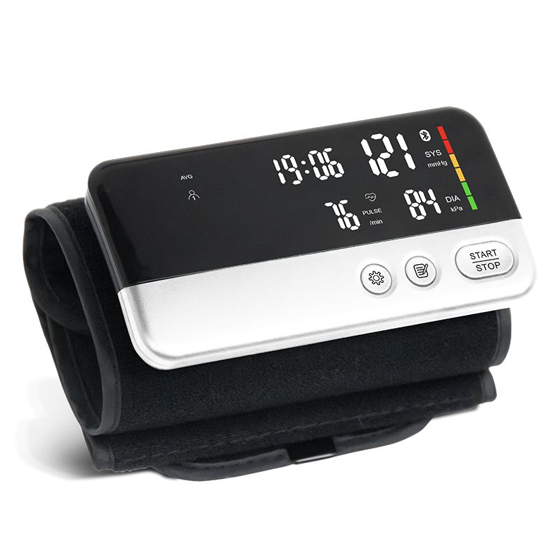 Lepu Oberarm-Blutdruckmessgerät mit Bluetooth App Speicher für 2 Benutzerprofile 136 St