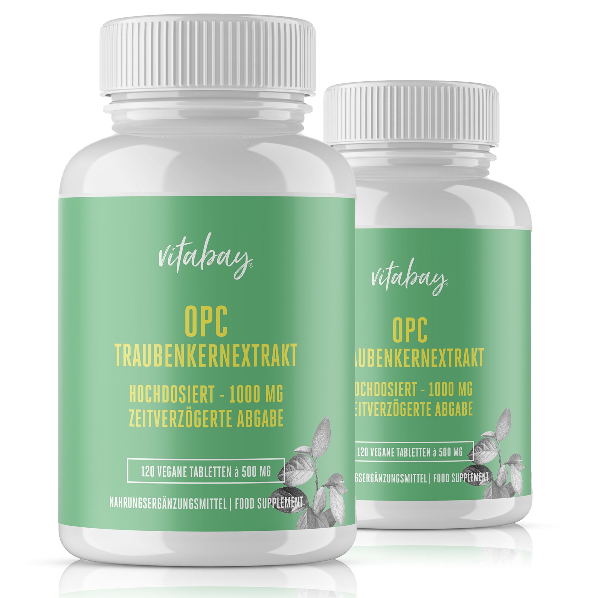 Vitabay OPC Traubenkernextrakt 1000 mg hochdosiert