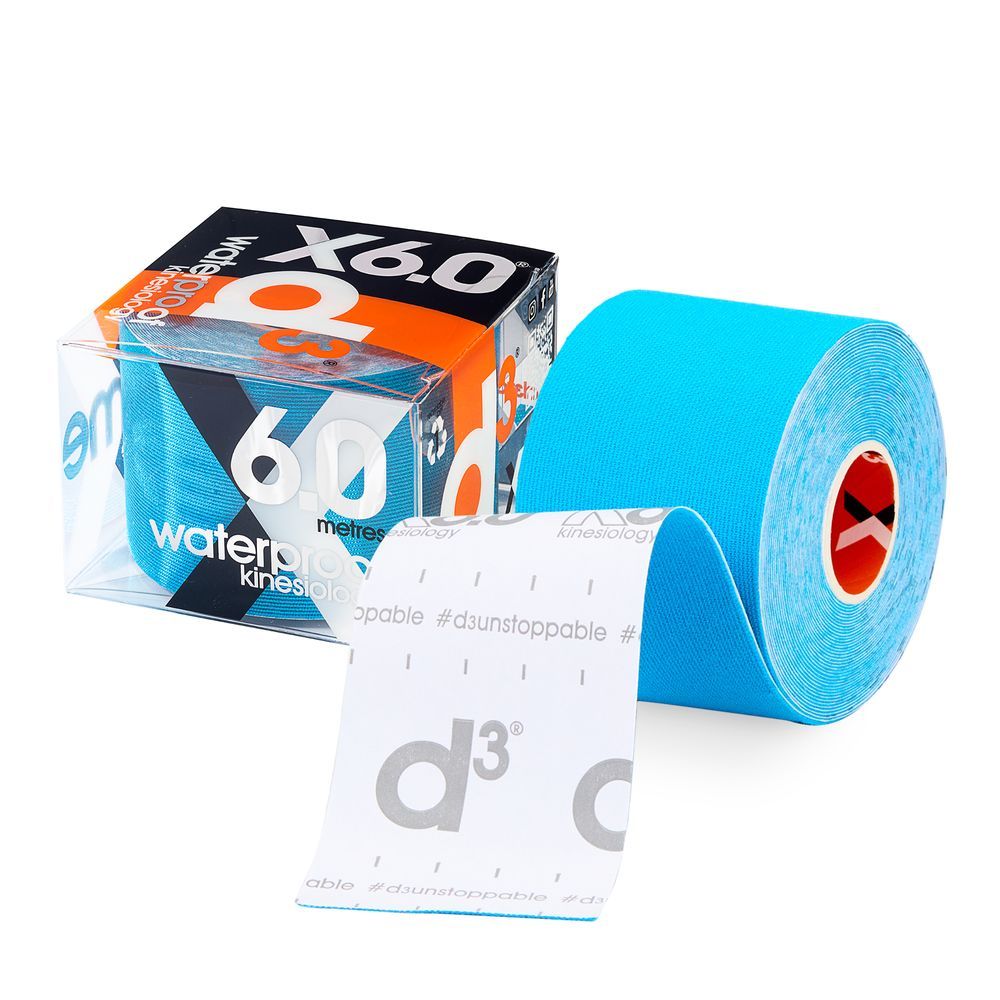 d3 X6.0 Kinesiology Tape Xtreme Waterproof