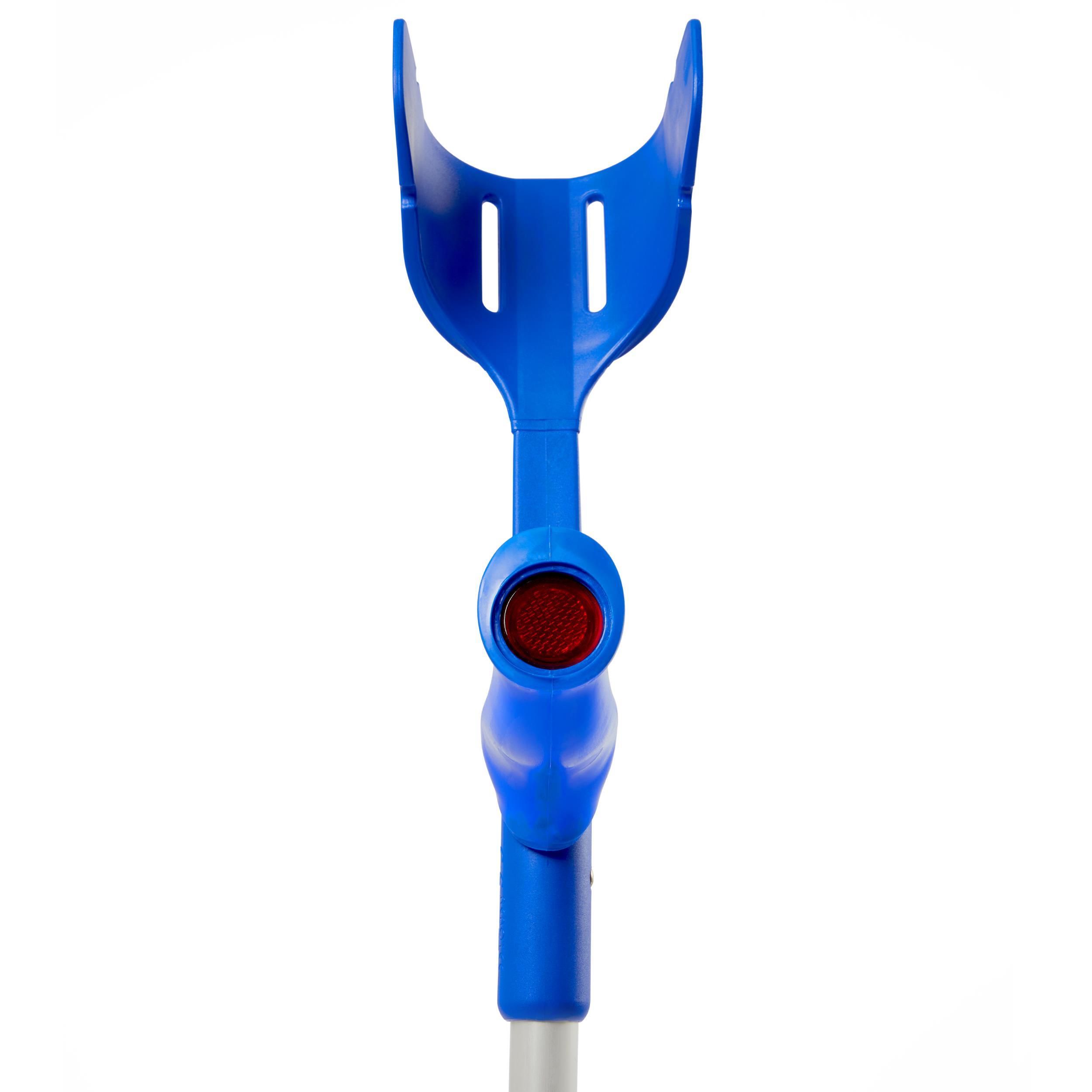 1 Paar Blau MAGIC SOFT 130 Kg Unterarmgehstütze von REBOTEC mit Ergo Softgriff