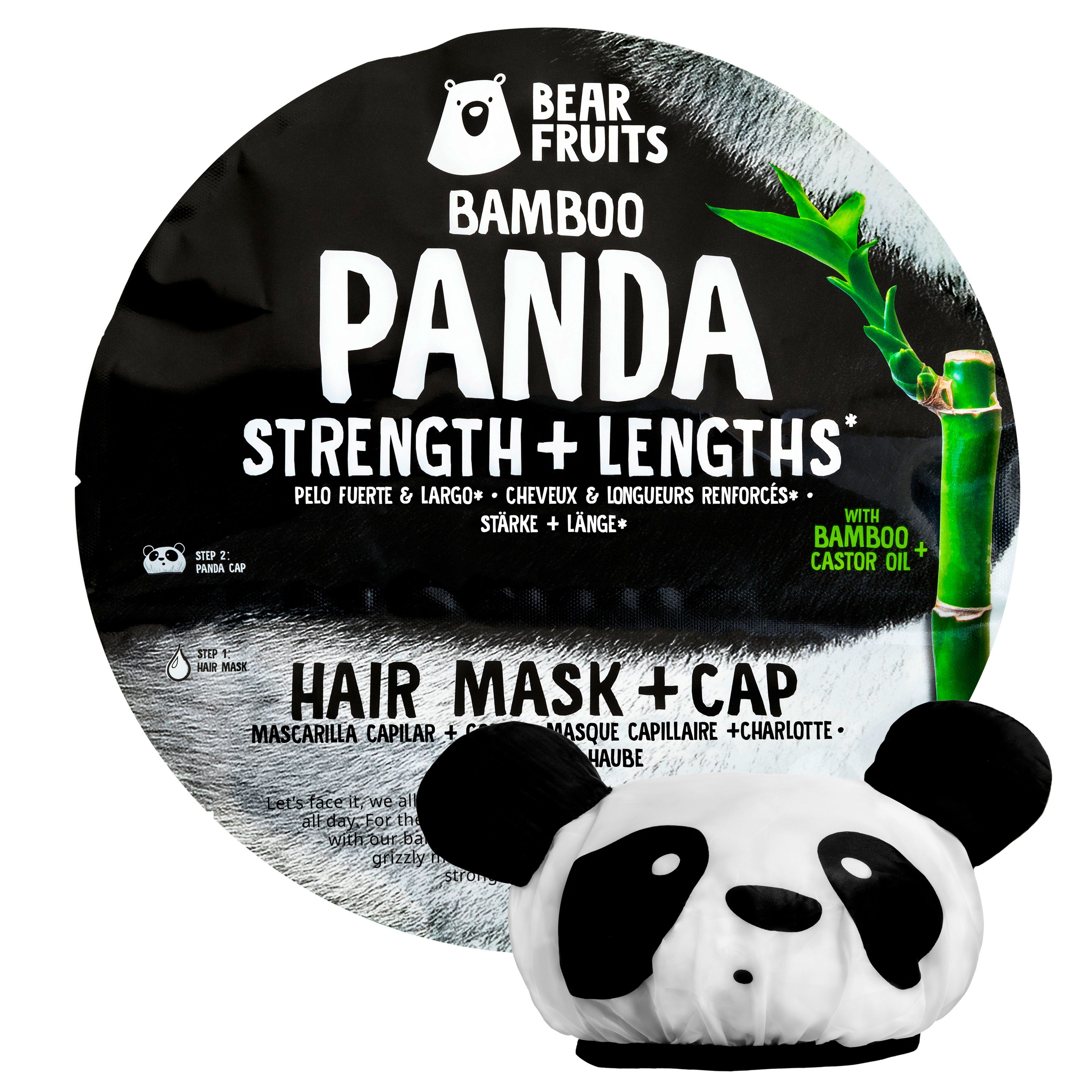 Bear Fruits - Haarmaske "Panda"